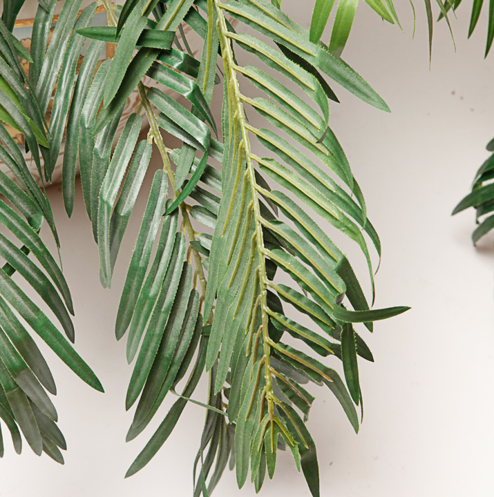 Faux Fern and Scenic Planter
