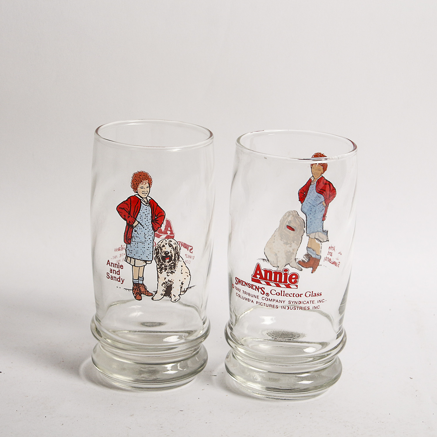 Grouping of "Annie" Collector's Glasses