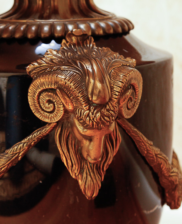 Ornate Urn Shaped Table Lamps