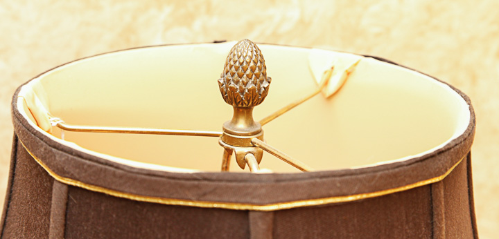 Ornate Urn Shaped Table Lamps