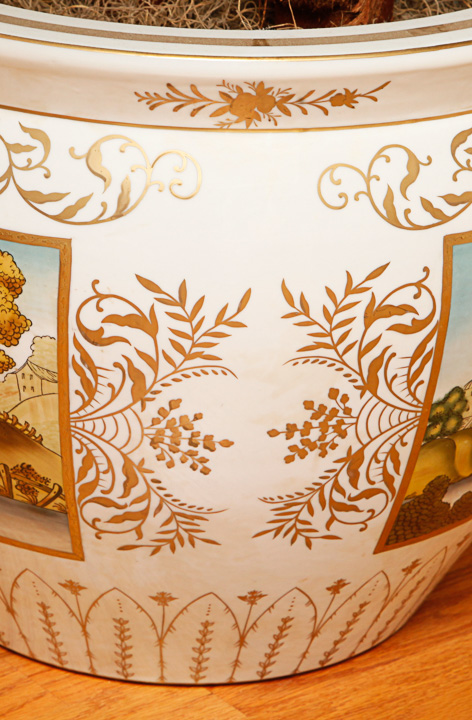 Faux Plant and Planter