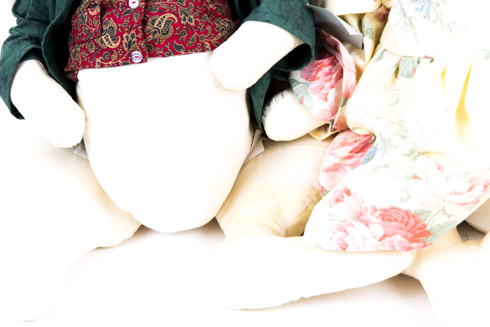 Vintage Rabbit Themed Dolls and Home Decor