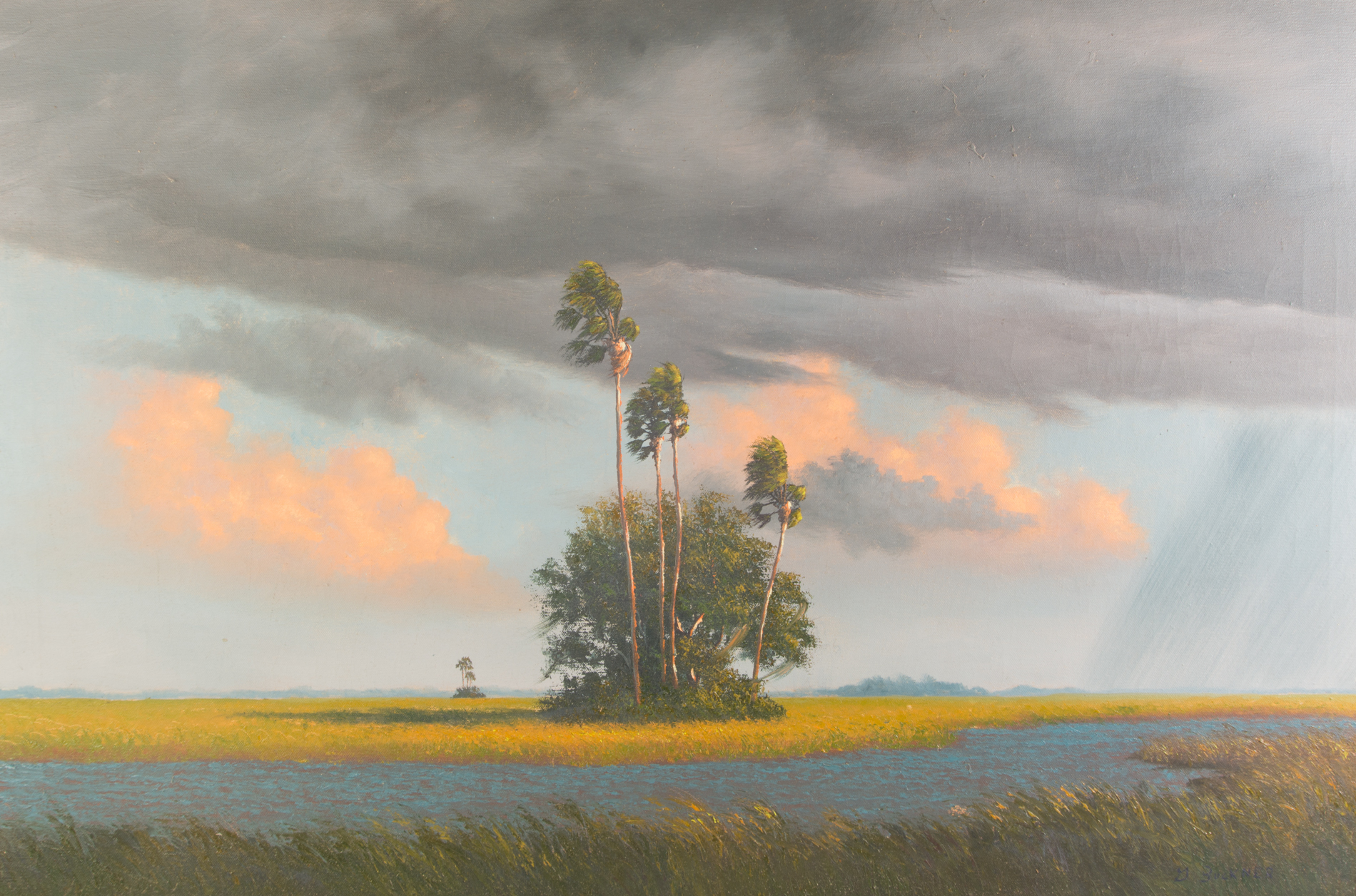 George Buckner Original Oil on Canvas Painting