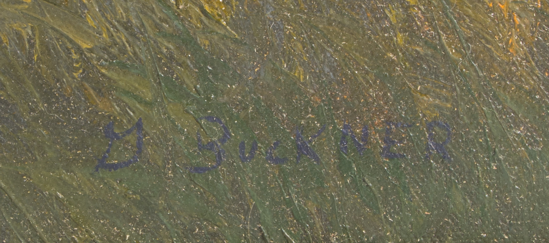 George Buckner Original Oil on Canvas Painting