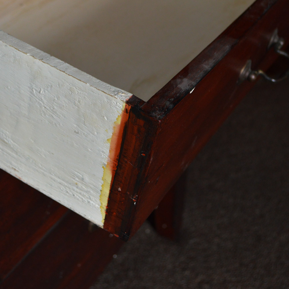 Antique Glass Front Cabinet