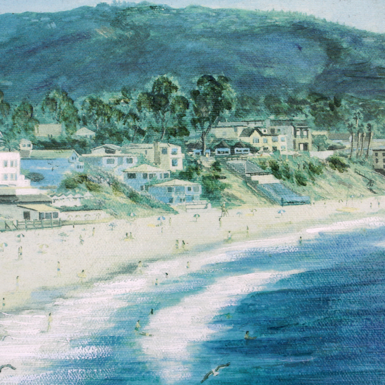 Michael J. Lavery Oil Painting on Canvas "Laguna Vista"