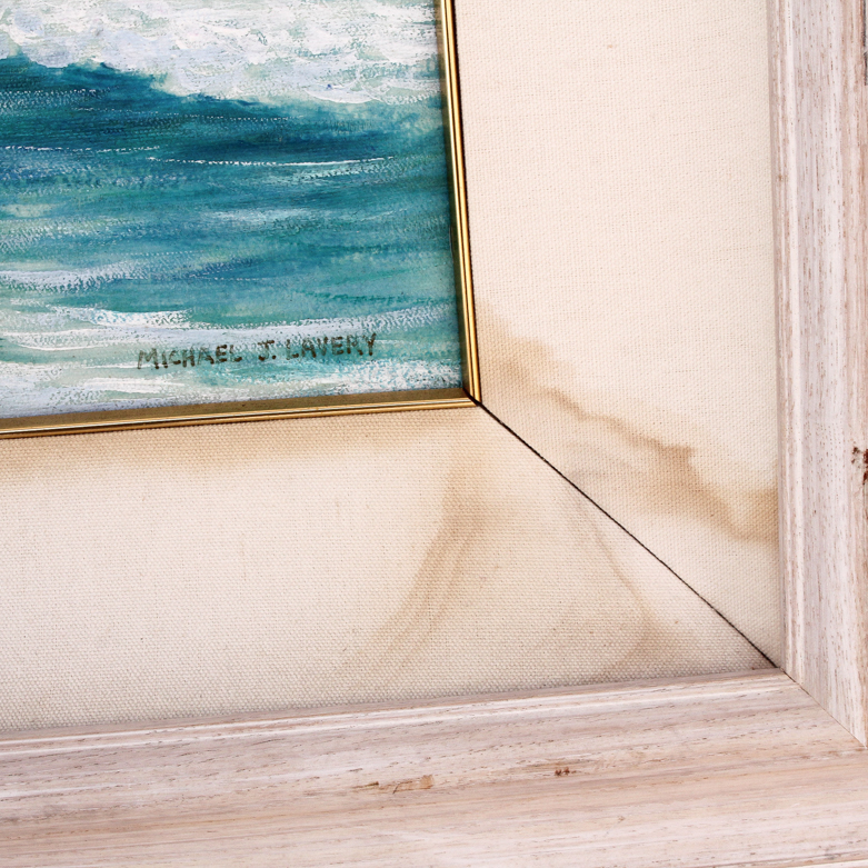 Michael J. Lavery Oil Painting on Canvas "Laguna Vista"