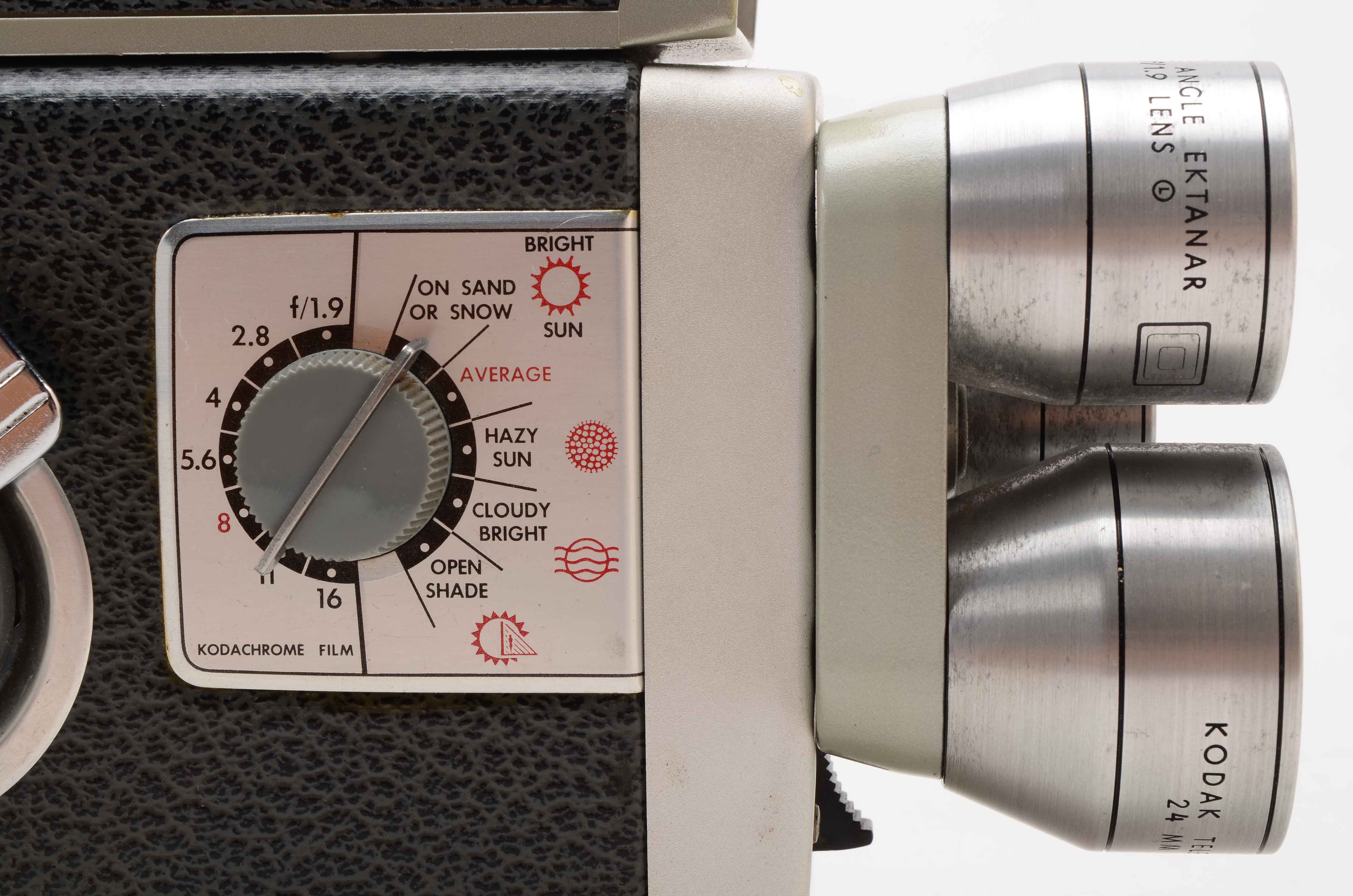 1950s Kodak Brownie Turret Scopesight Movie Camera