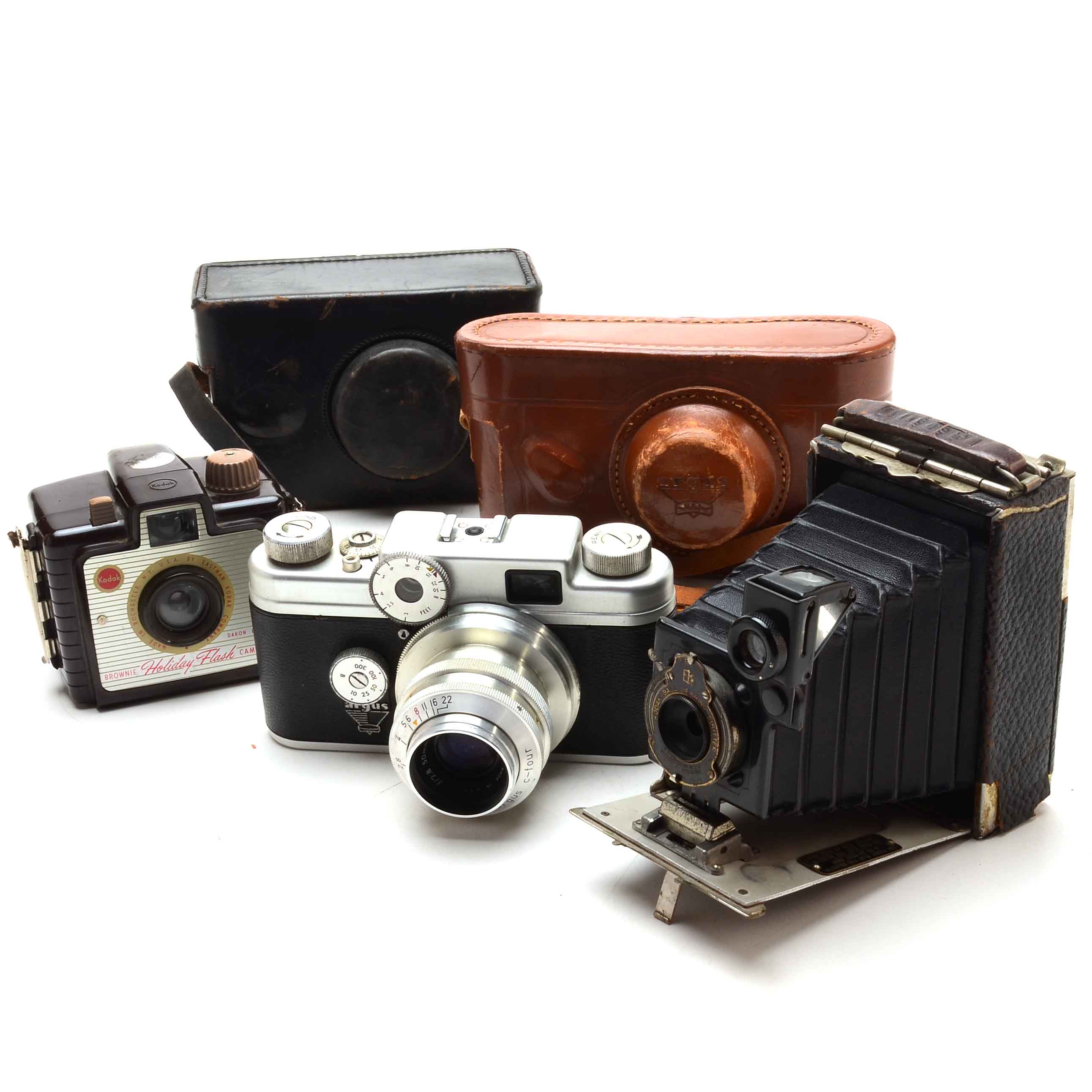 Vintage Kodak and Argus Camera Collection