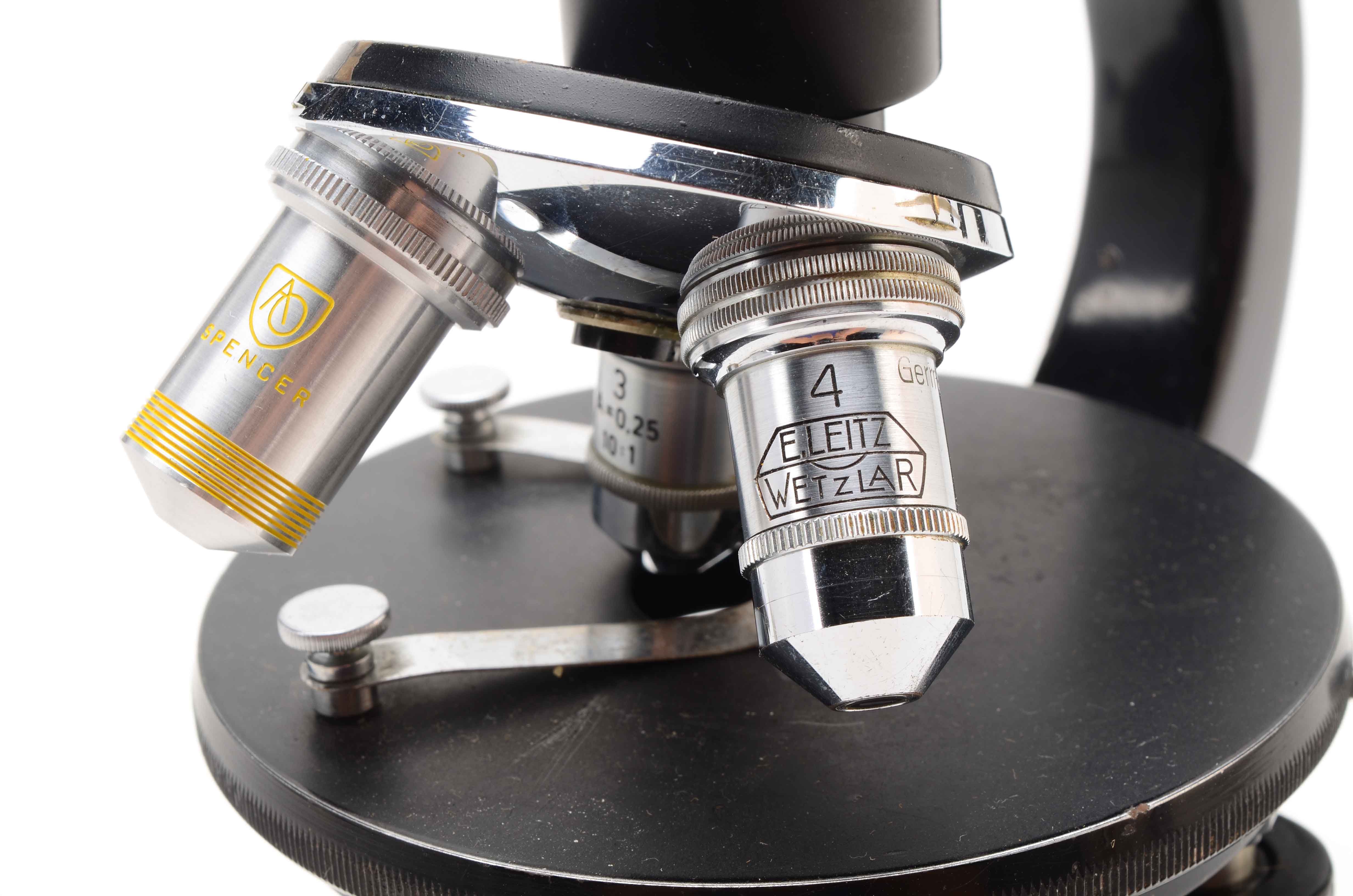 Ernst Leitz Wetzlar Microscope
