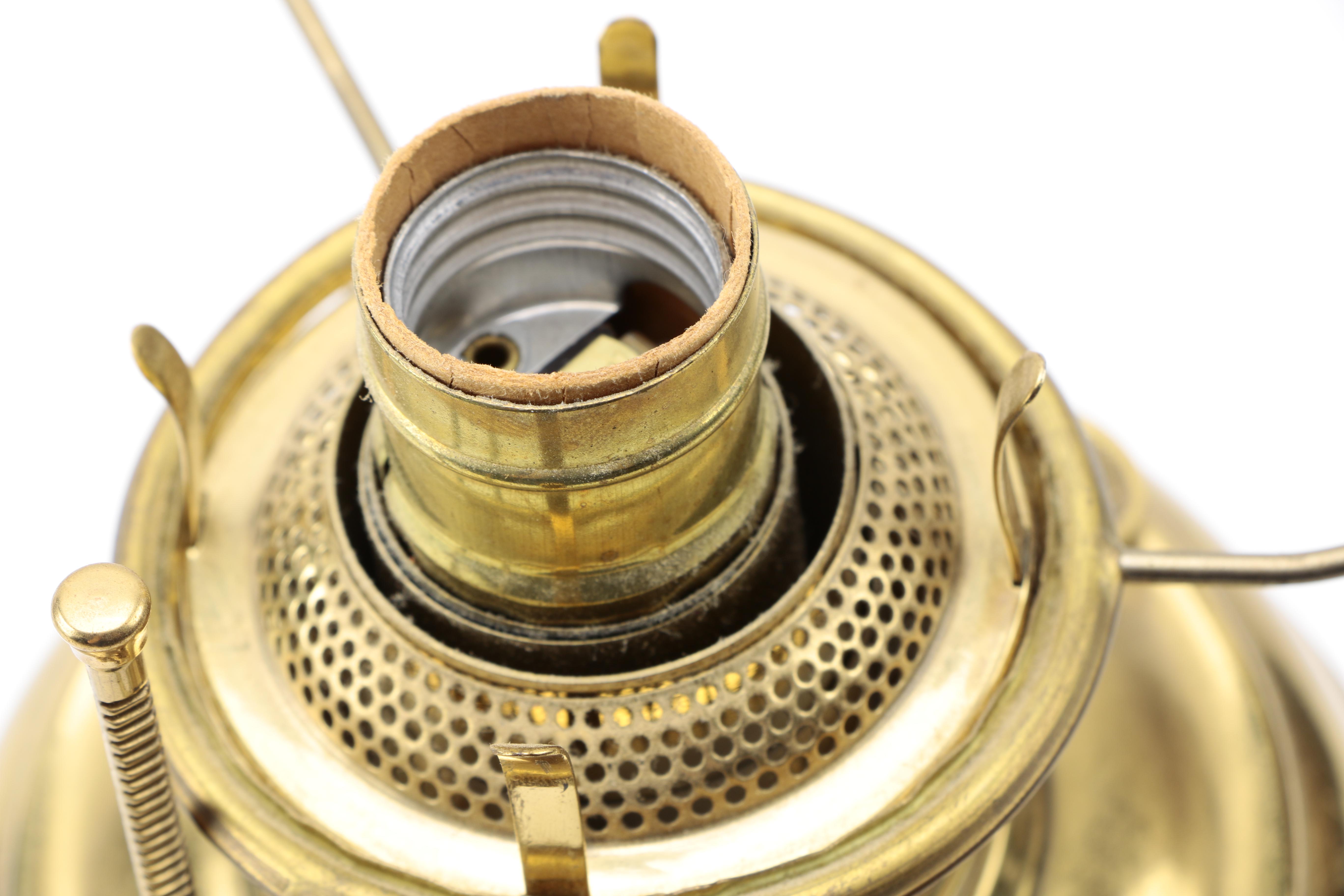 Bradley and Hubbard Converted Oil Lamp