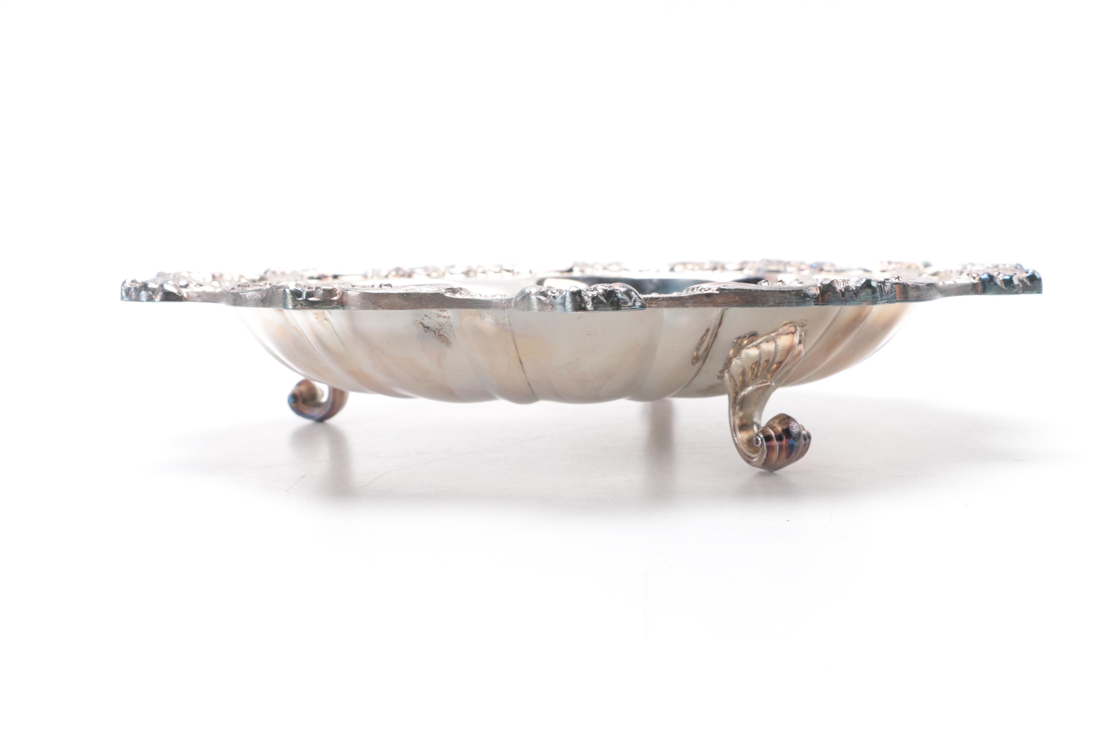 Silver Plate Servingware Featuring Rogers & Bro.