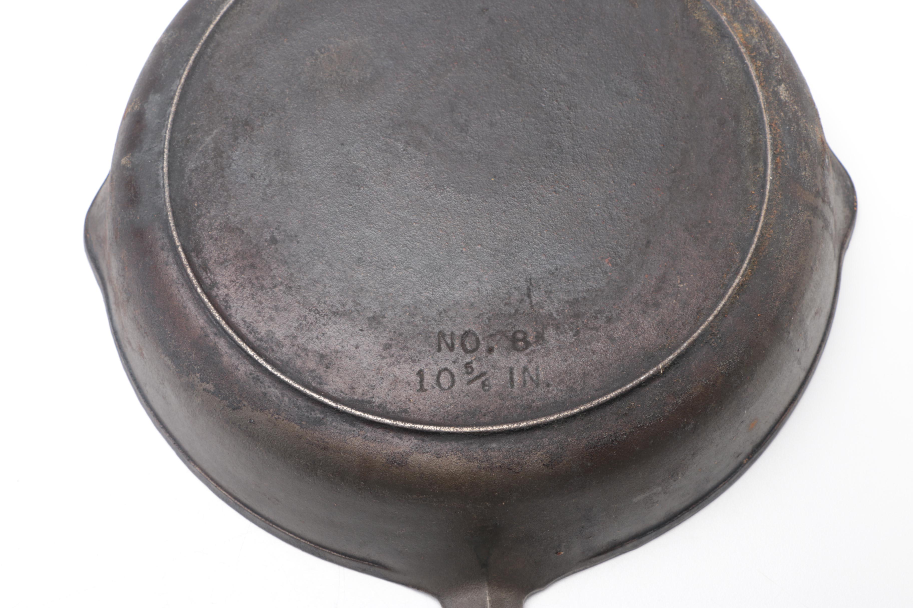 Three Cast Iron Skillets Including Griswold