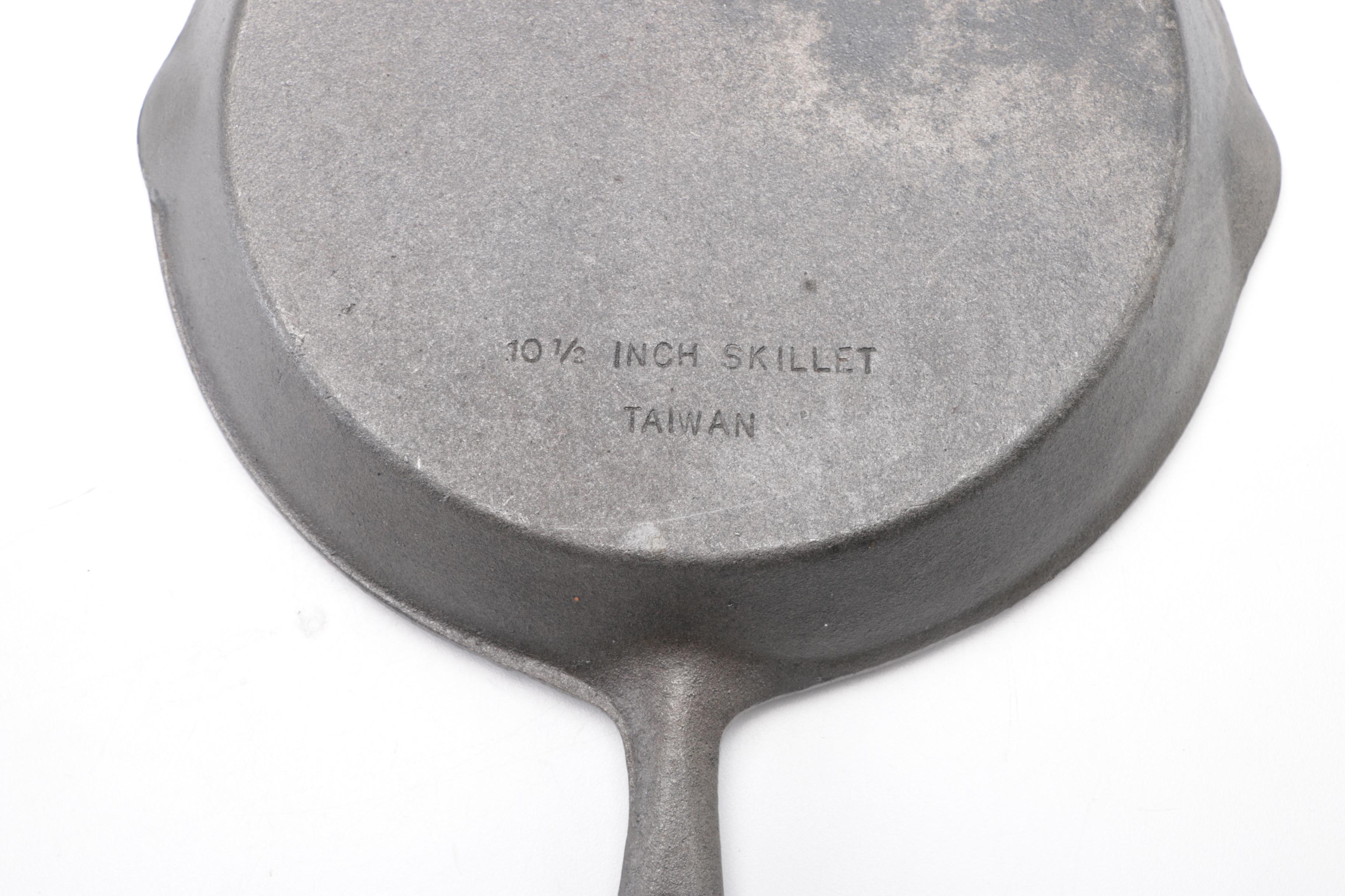 Three Cast Iron Skillets Including Griswold