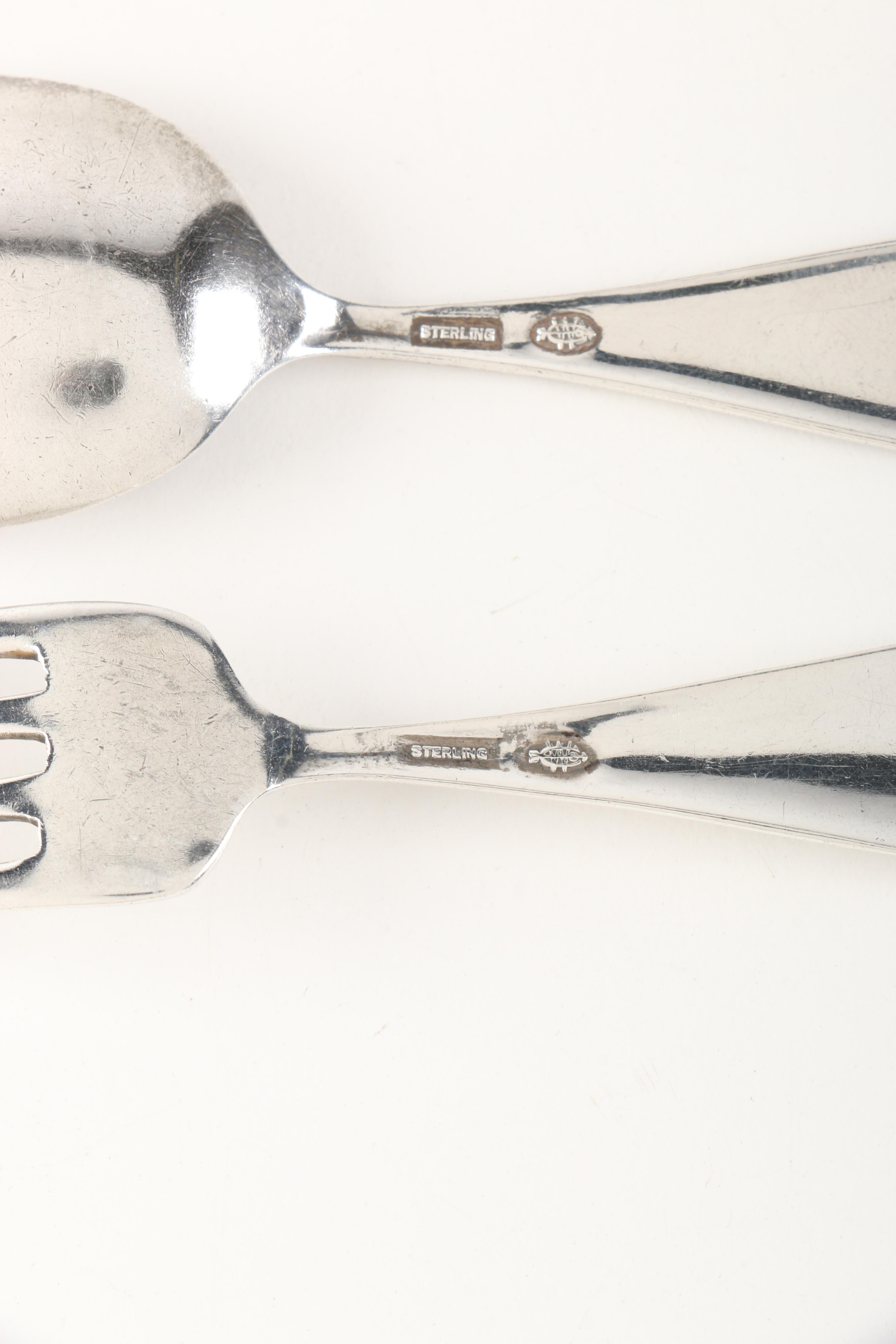 Sterling Silver Flatware Featuring Saart Brothers