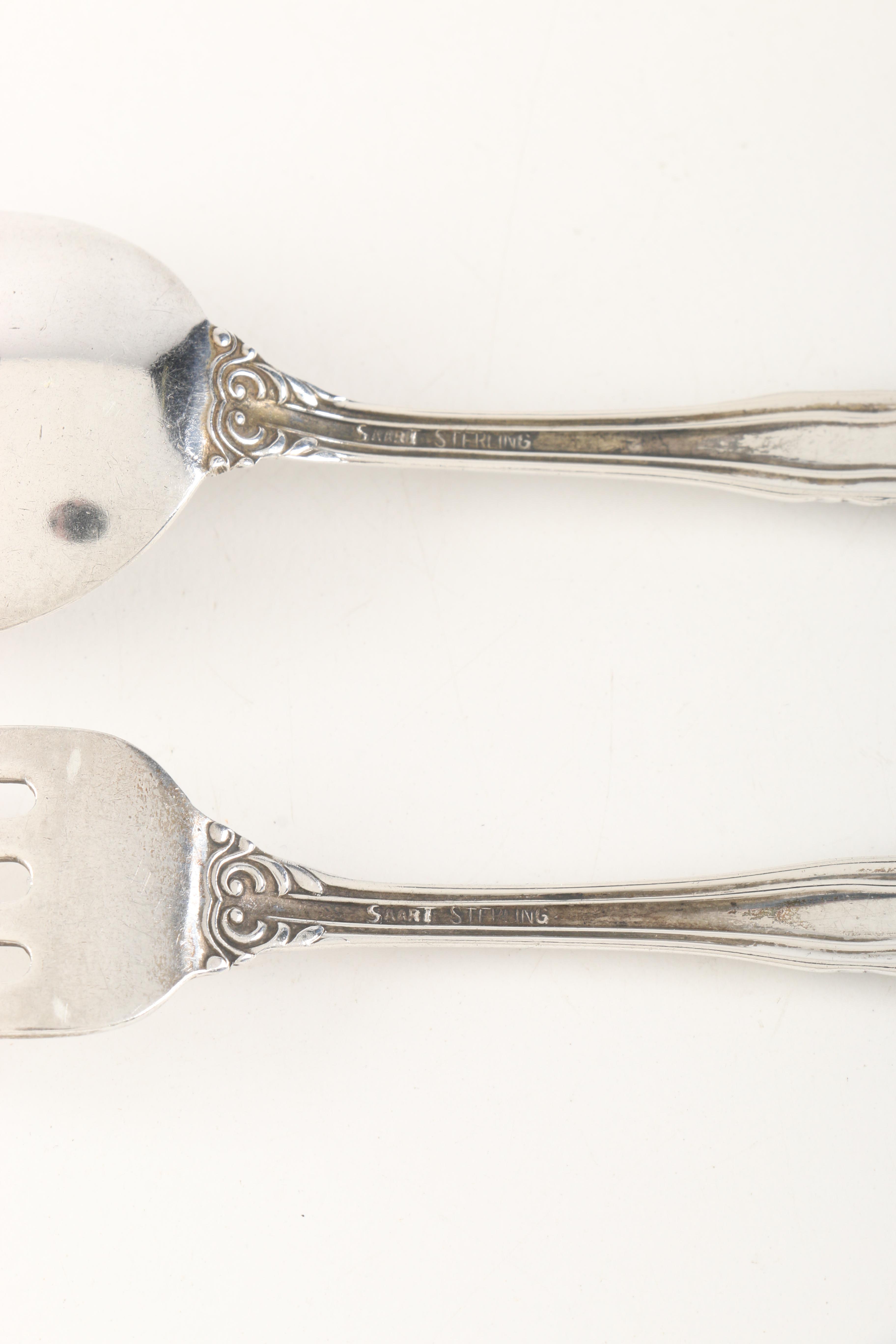 Sterling Silver Flatware Featuring Saart Brothers