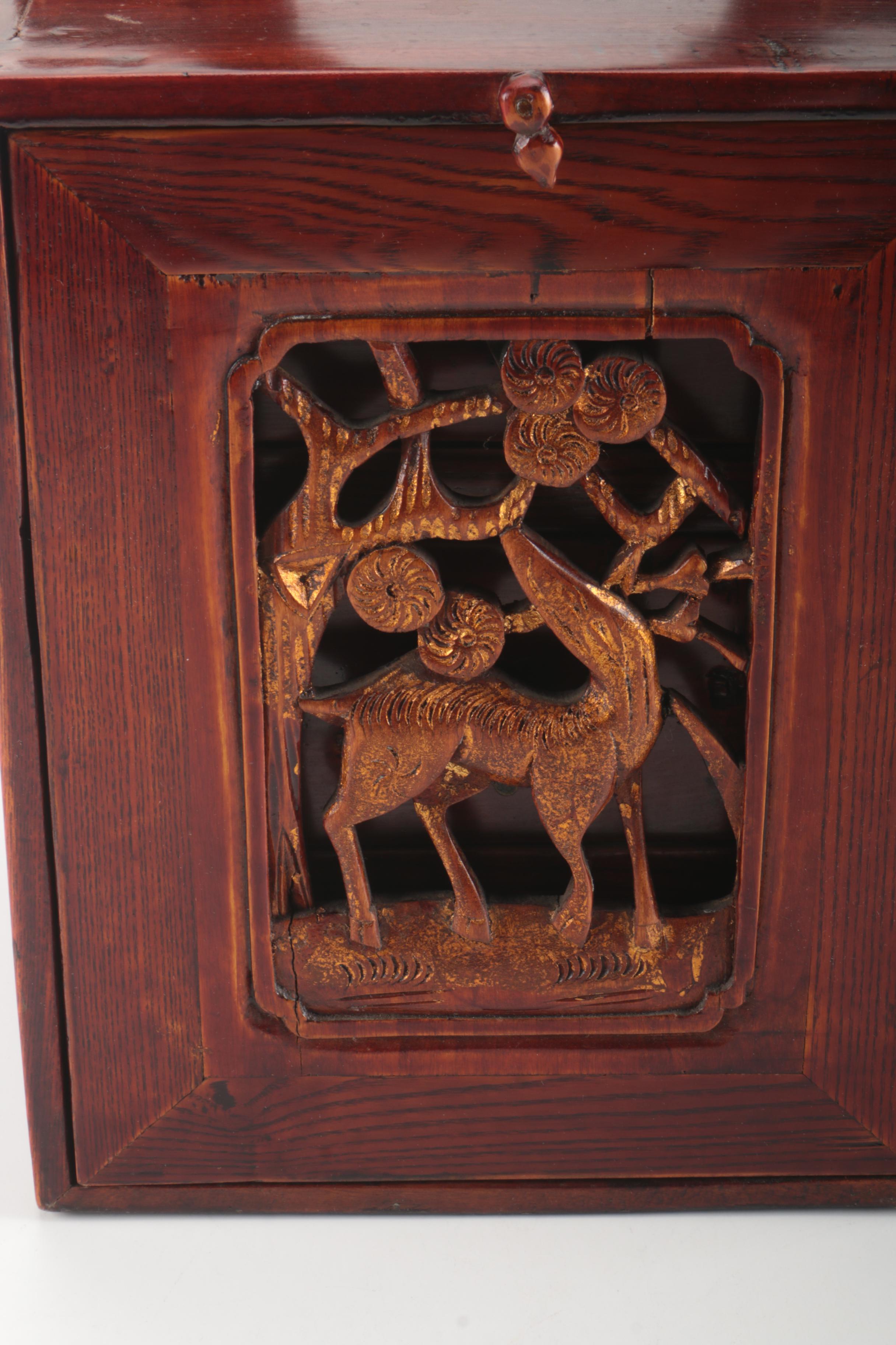 Asian Style Wood Box