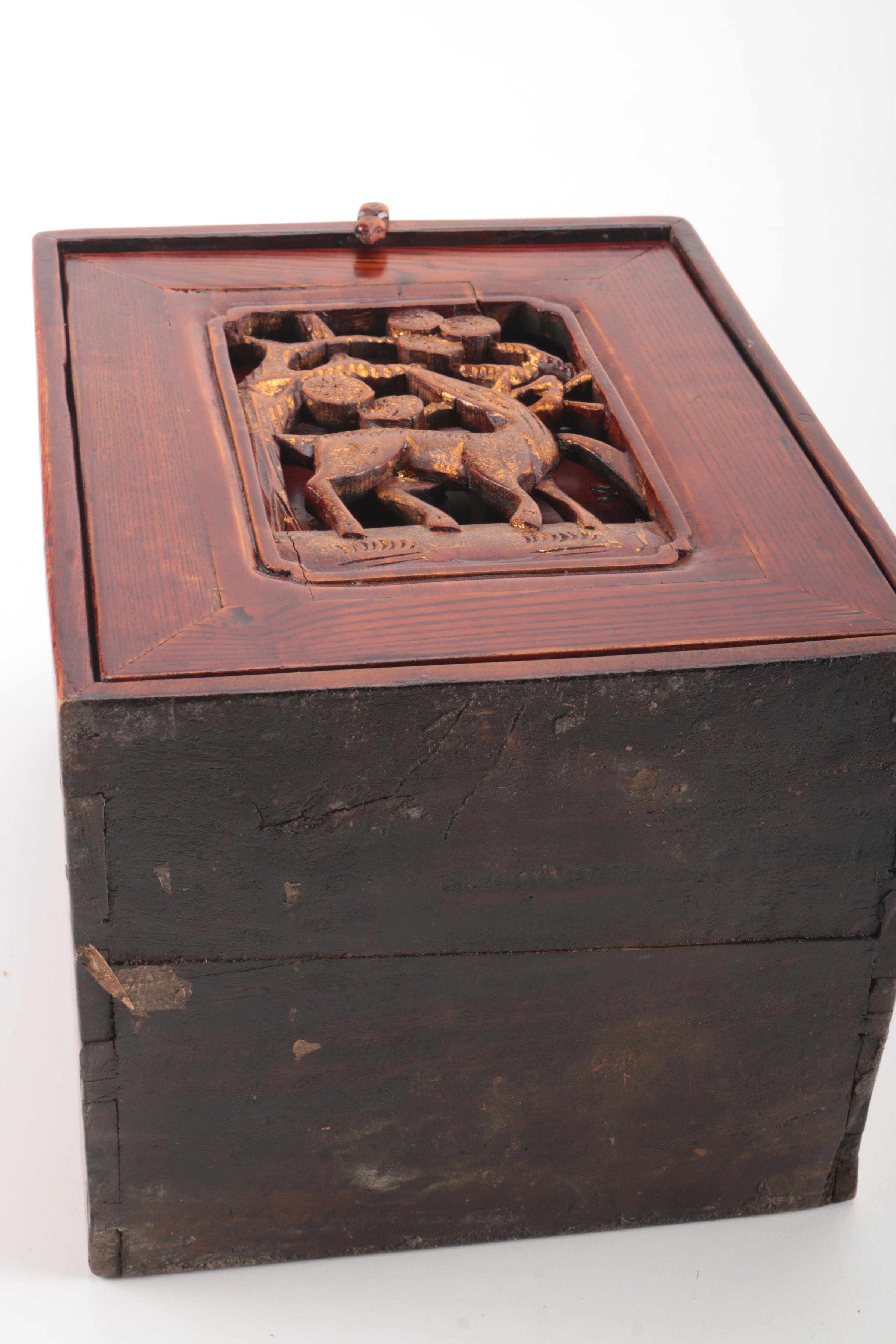 Asian Style Wood Box