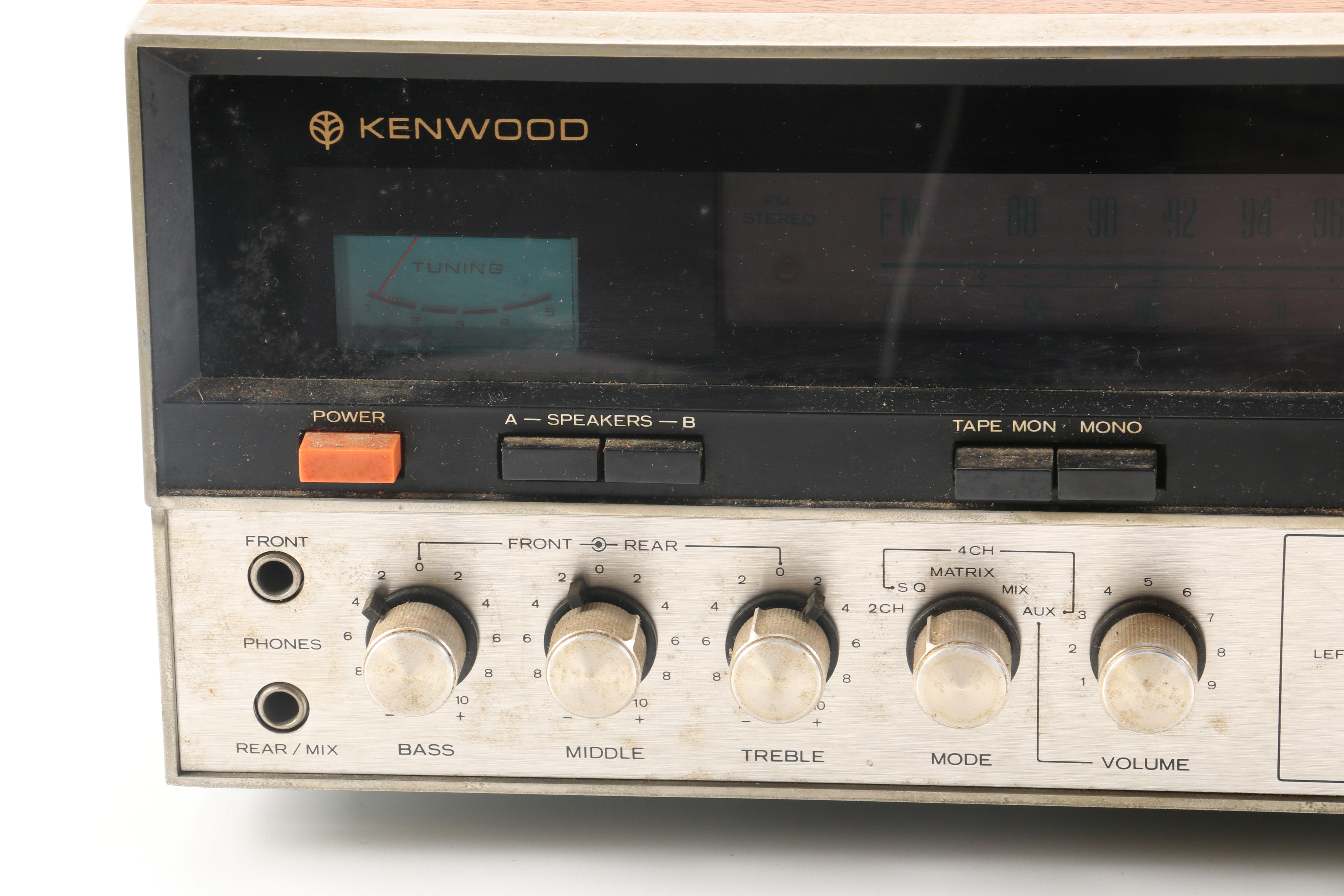 Kenwood AM/FM Four-Channel Tuner Amplifier
