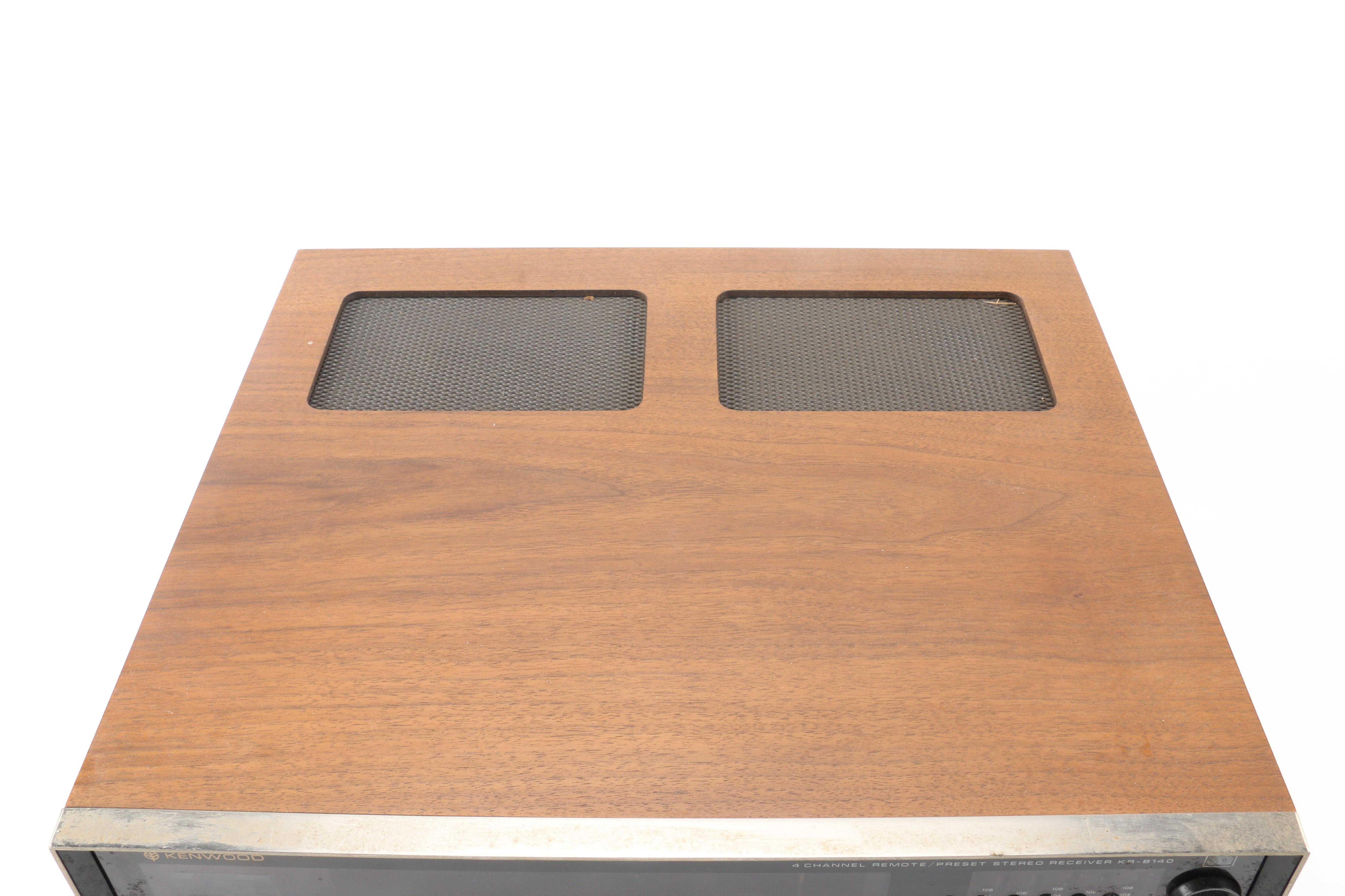 Kenwood AM/FM Four-Channel Tuner Amplifier