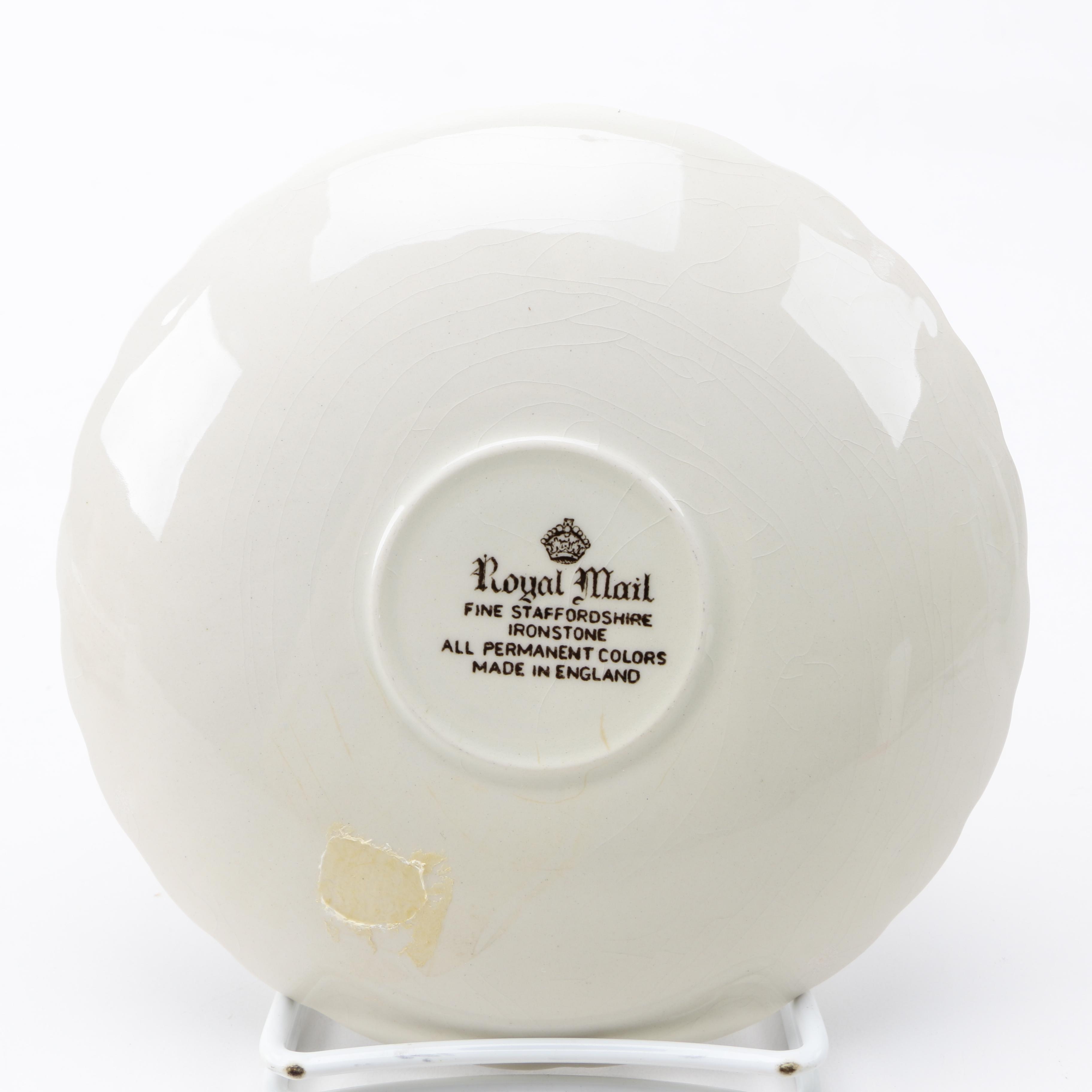 "Royal Mail" Fine Staffordshire Ironstone China Set