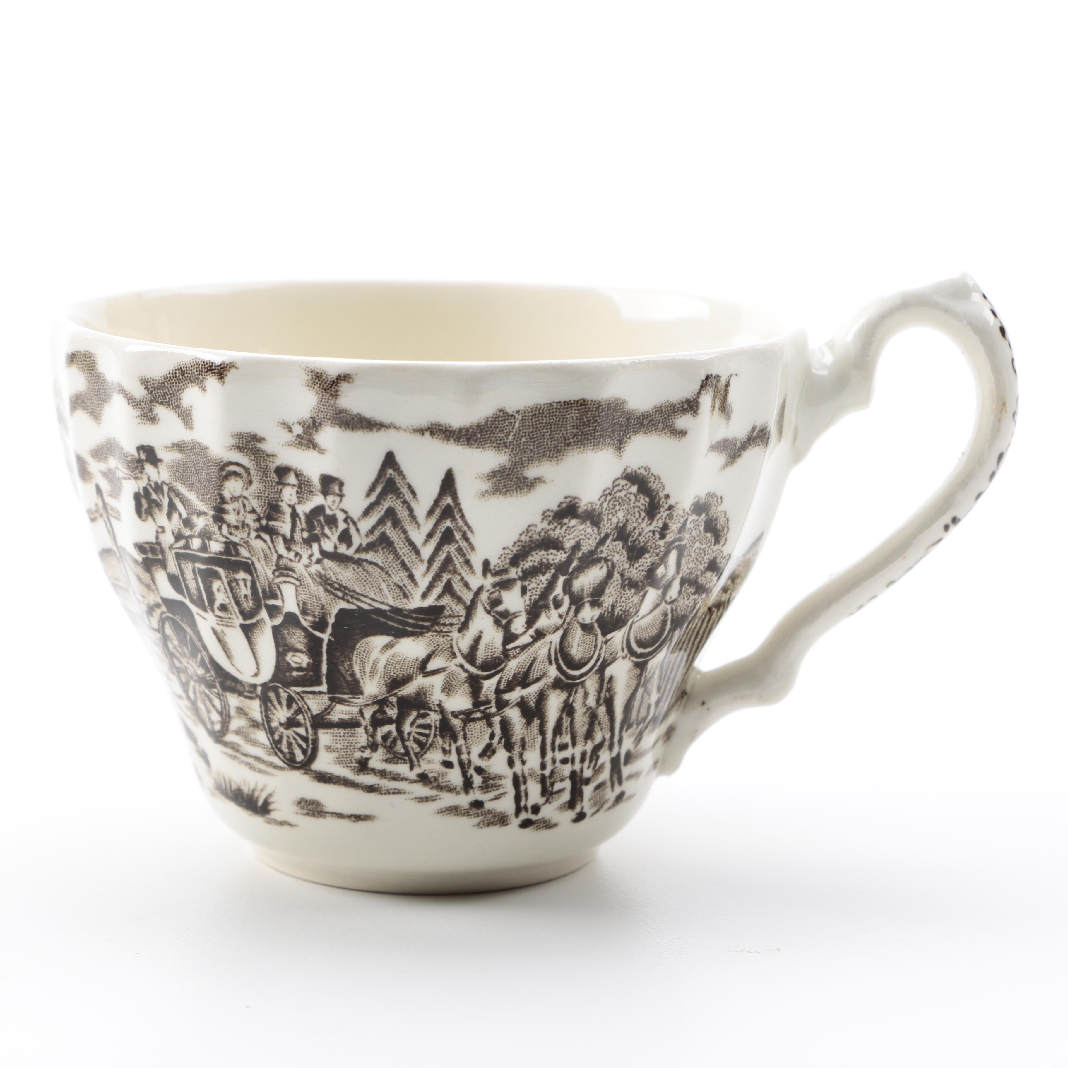 "Royal Mail" Fine Staffordshire Ironstone China Set