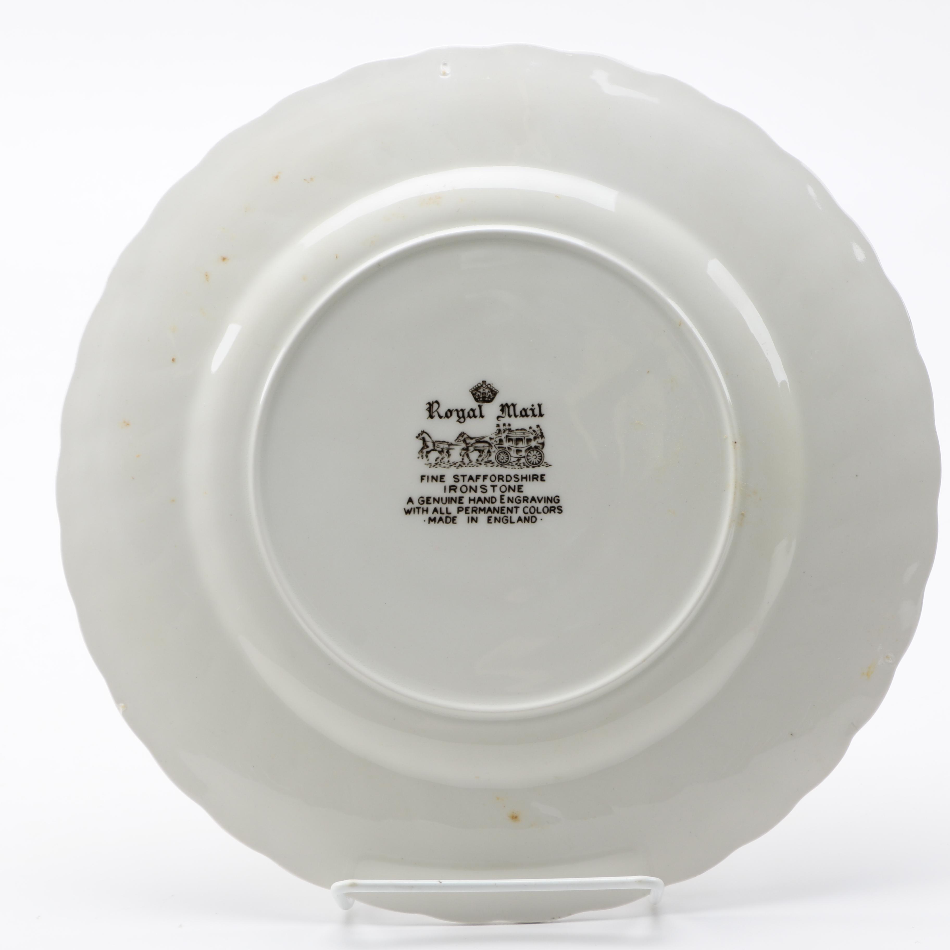 "Royal Mail" Fine Staffordshire Ironstone China Set