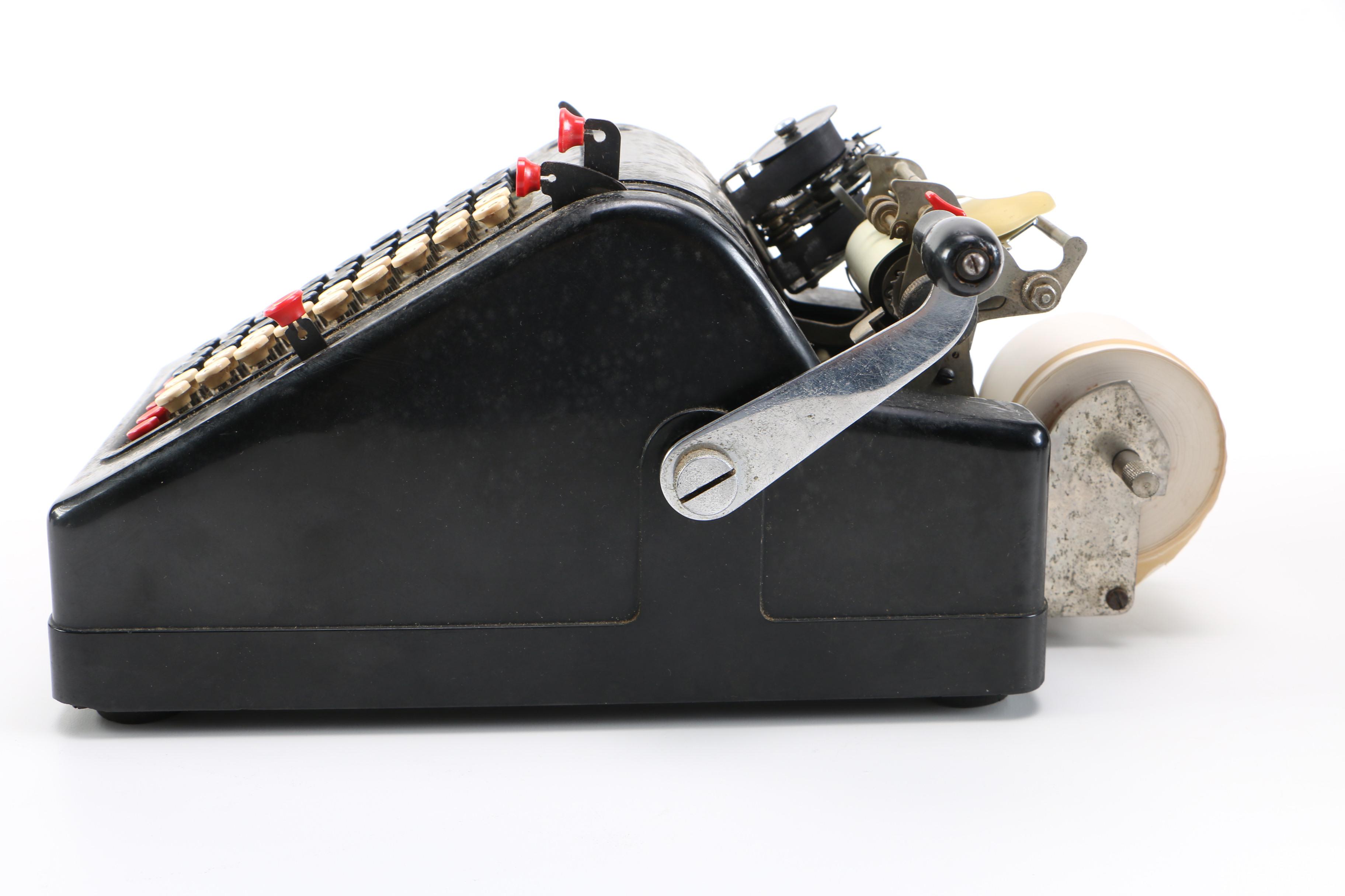 Vintage Mechanical Adding Machine