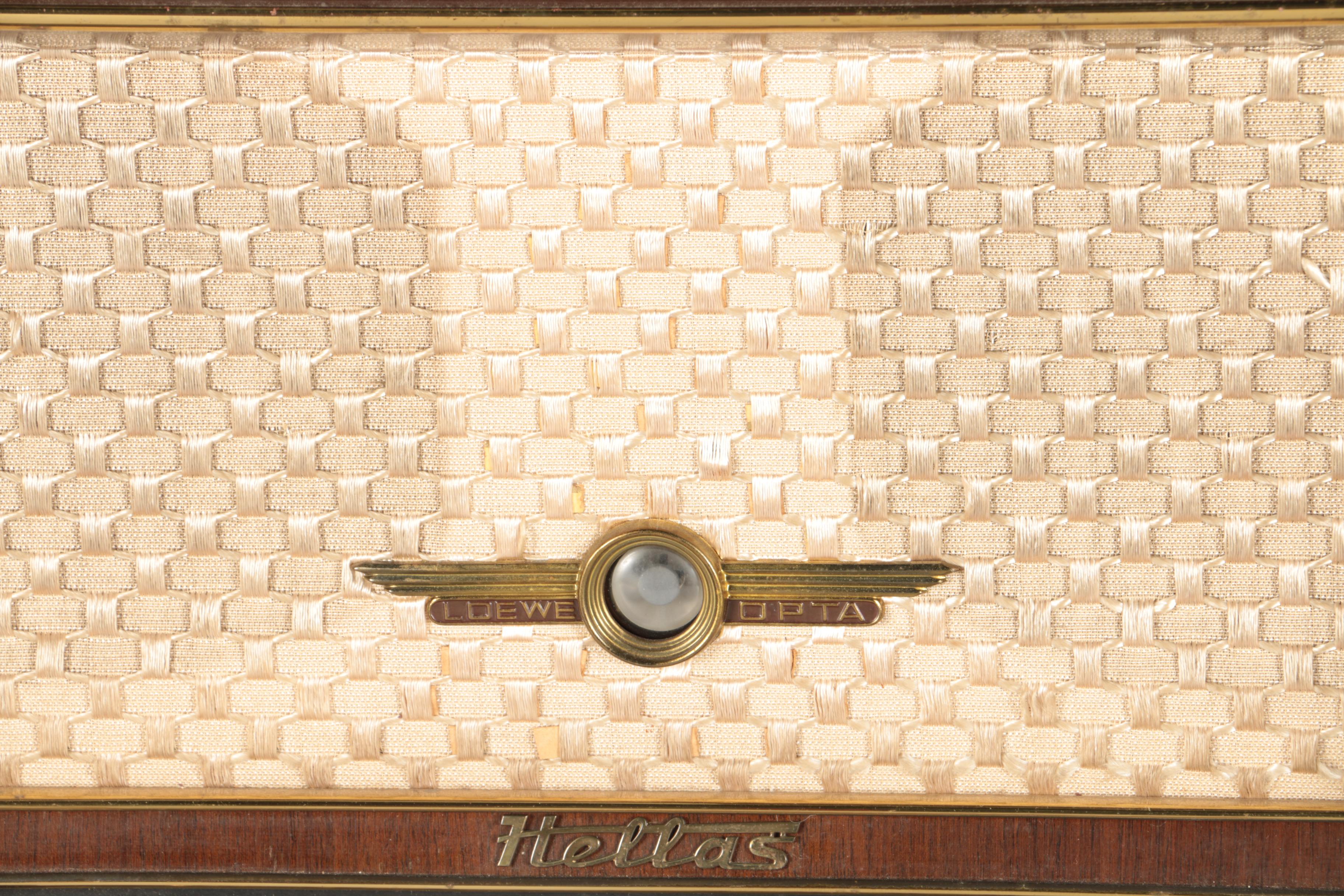 Loewe Opta Hellas Tube Radio