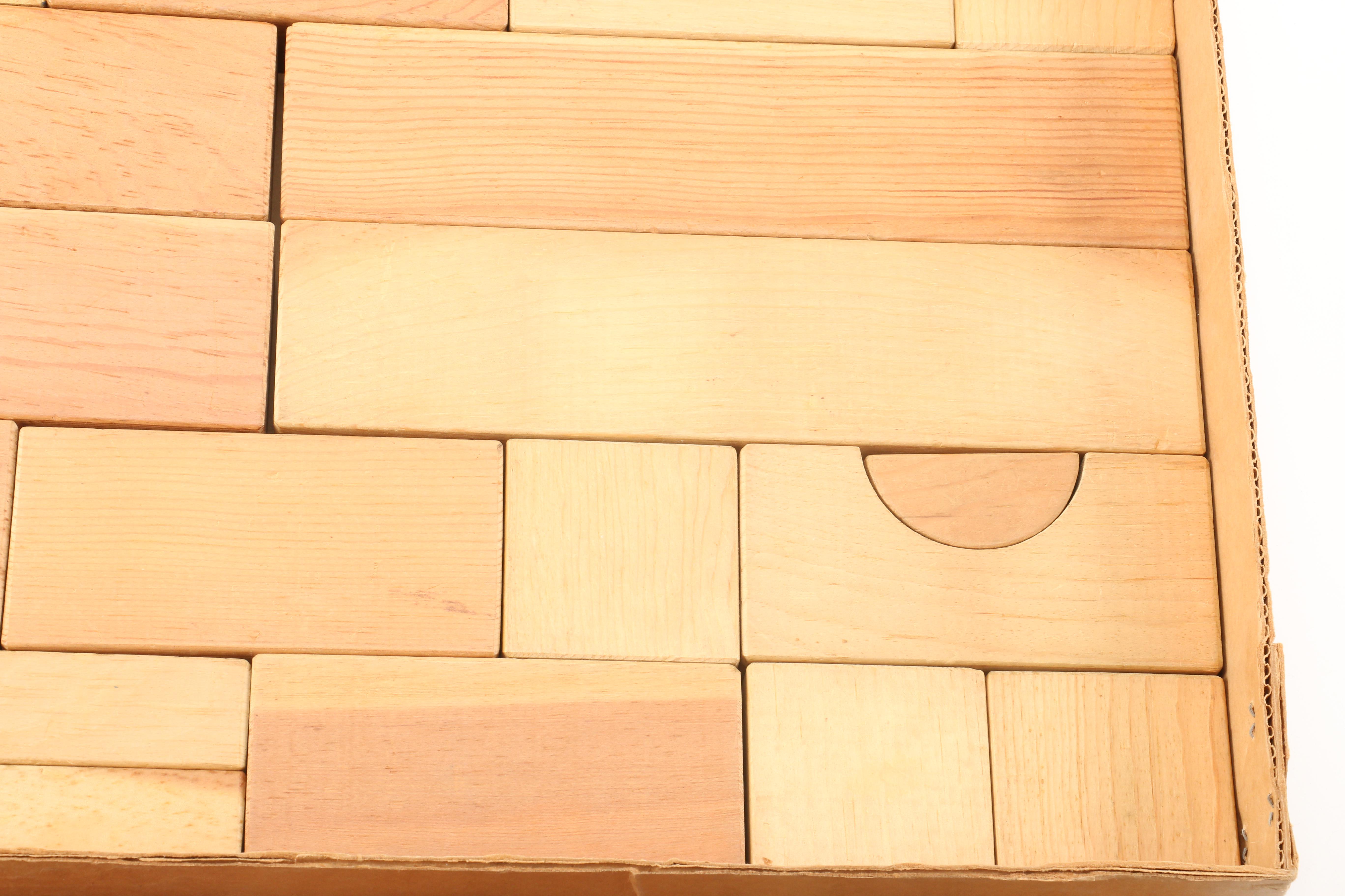 1950s Playskool Intermediate Kindergarten Blocks