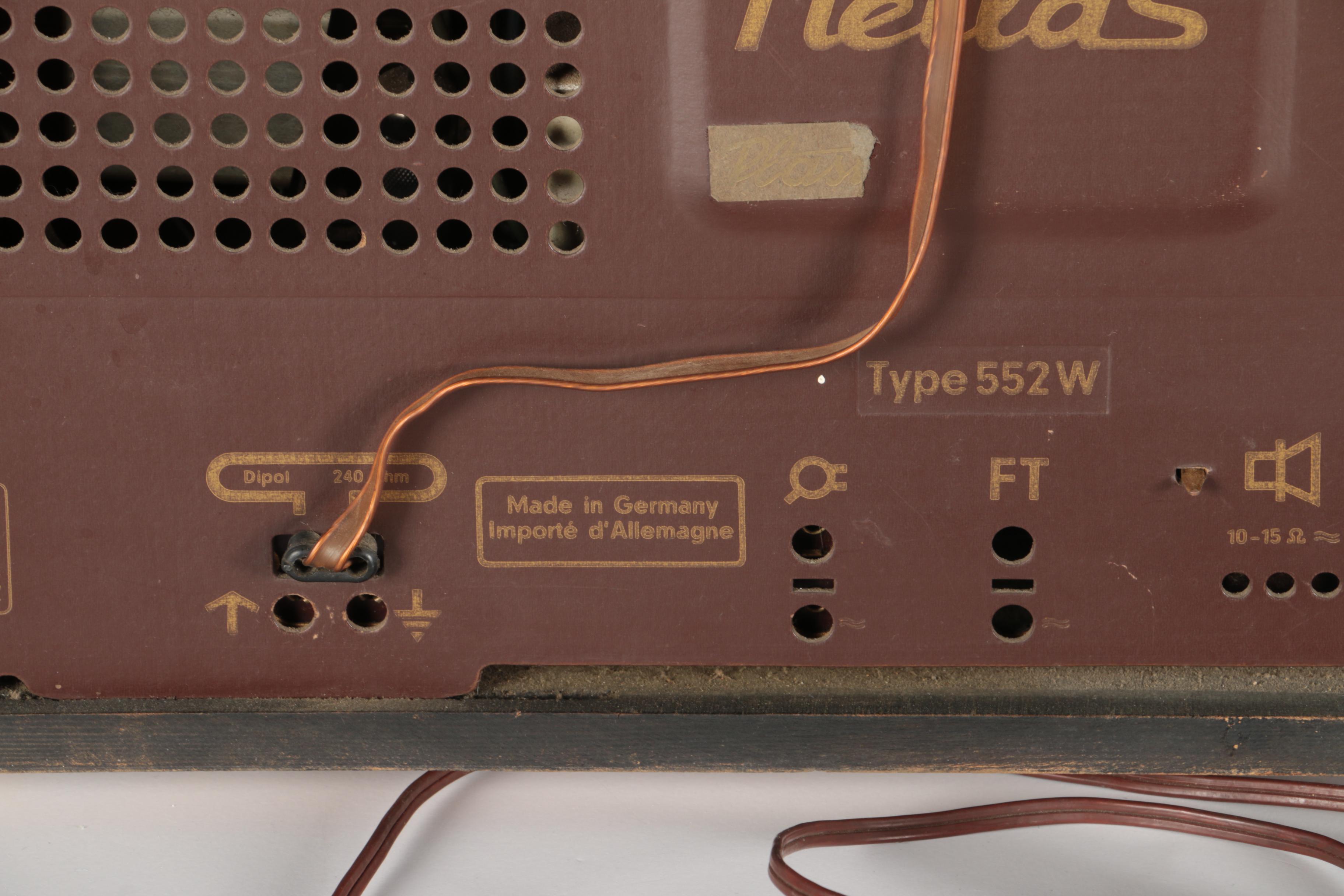 Loewe Opta Hellas Tube Radio