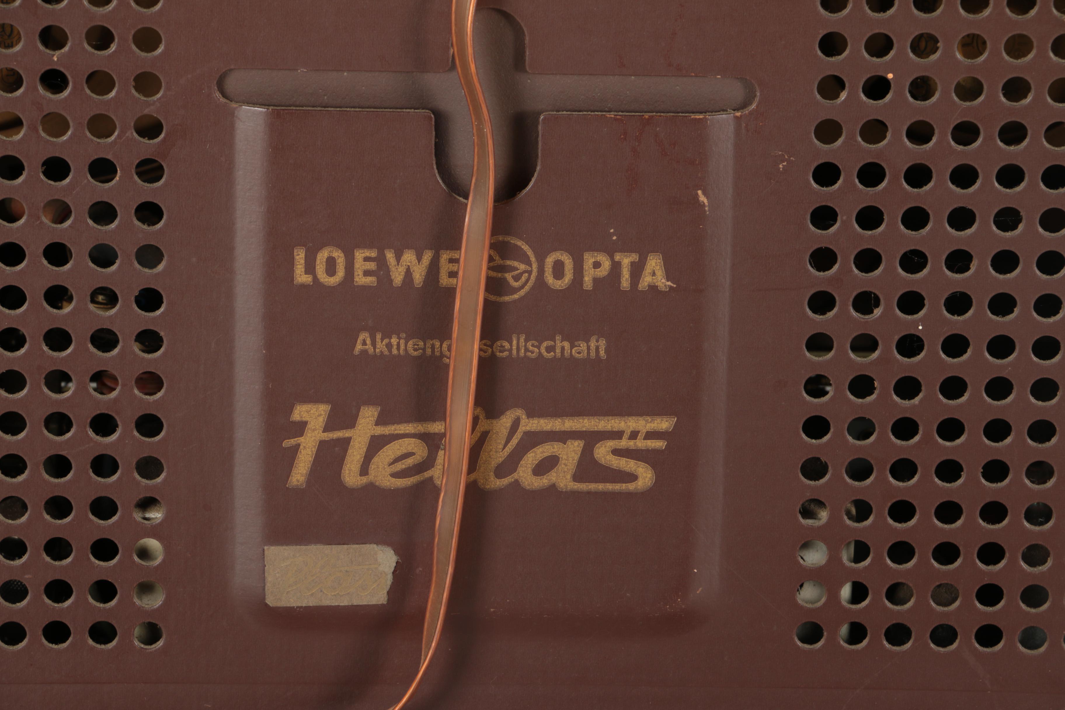 Loewe Opta Hellas Tube Radio