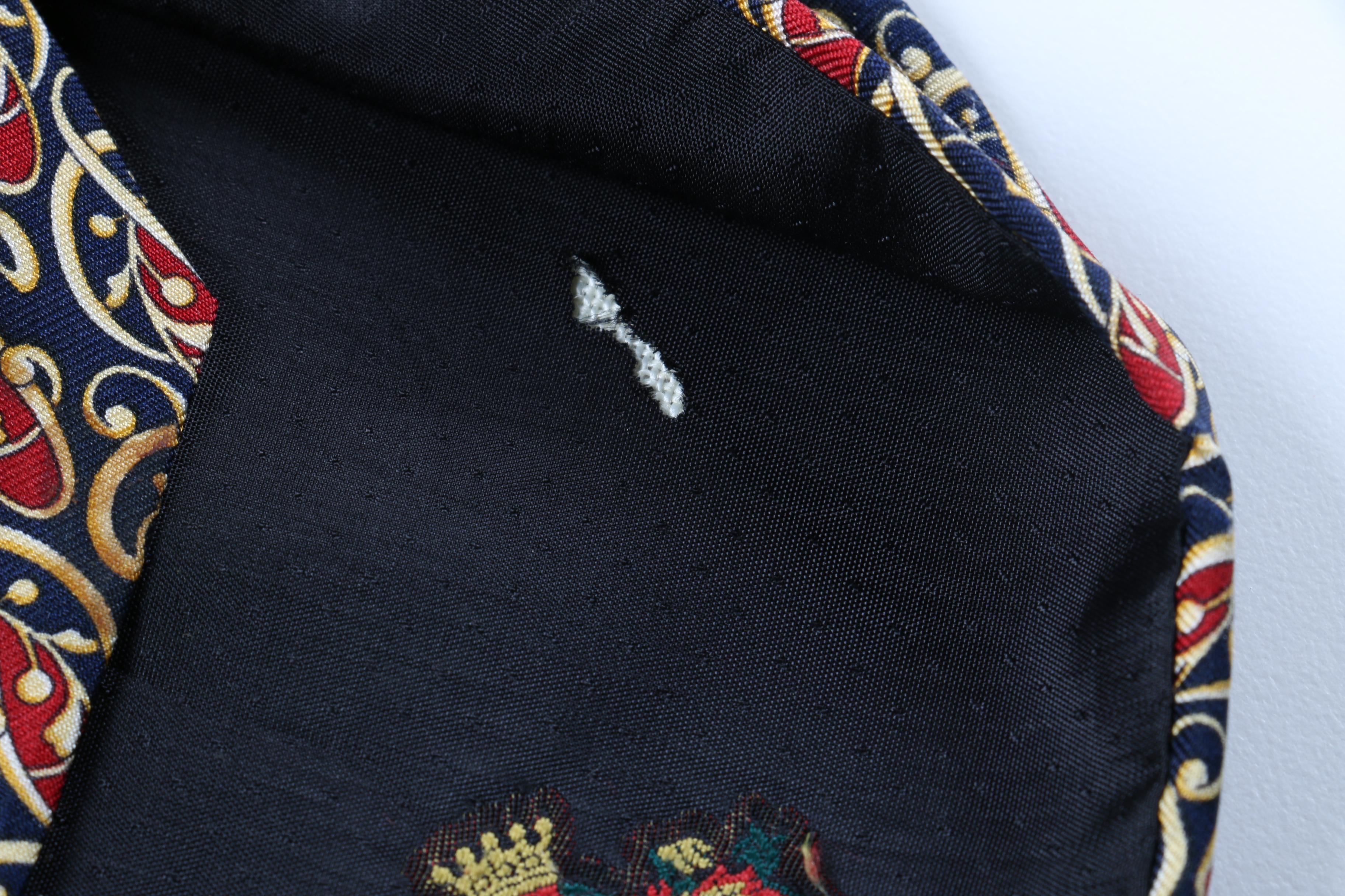 Designer Silk Neckties Including Valentino