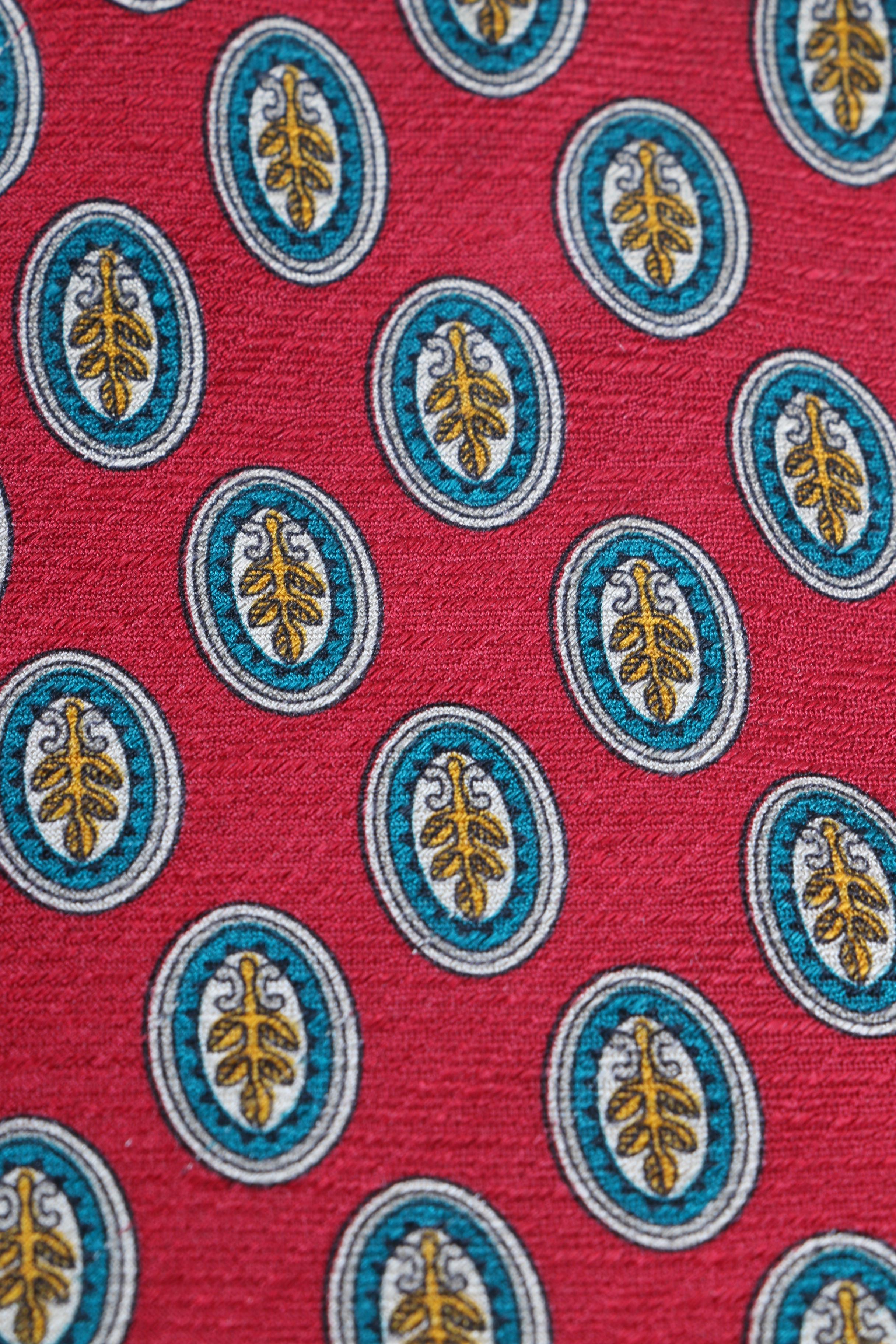 Designer Silk Neckties Including Valentino