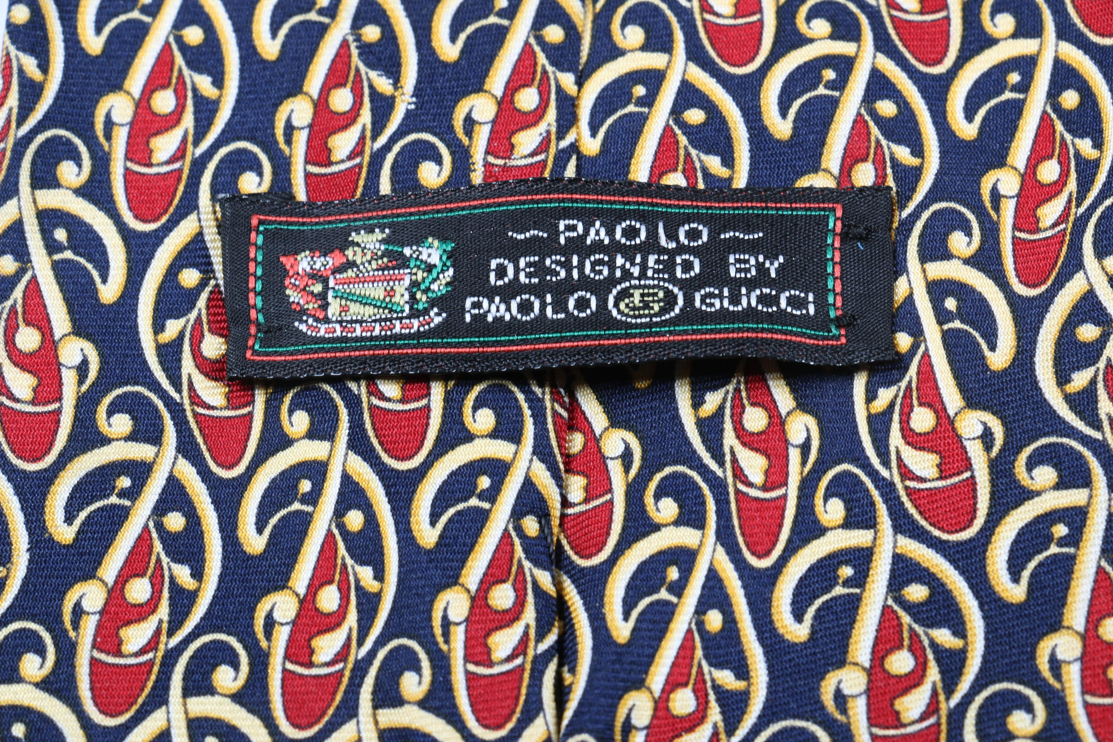 Designer Silk Neckties Including Valentino