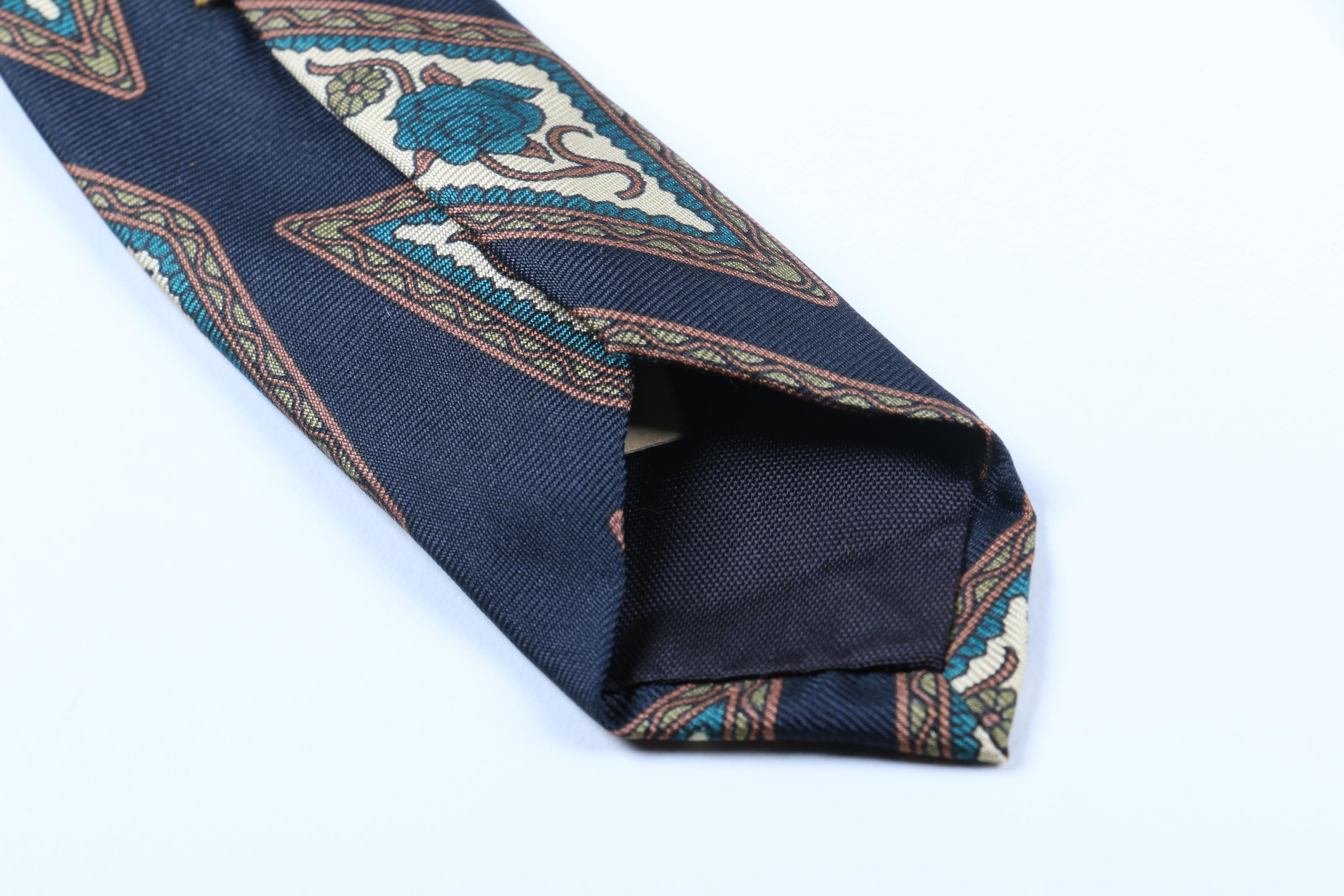 Designer Silk Neckties Including Valentino