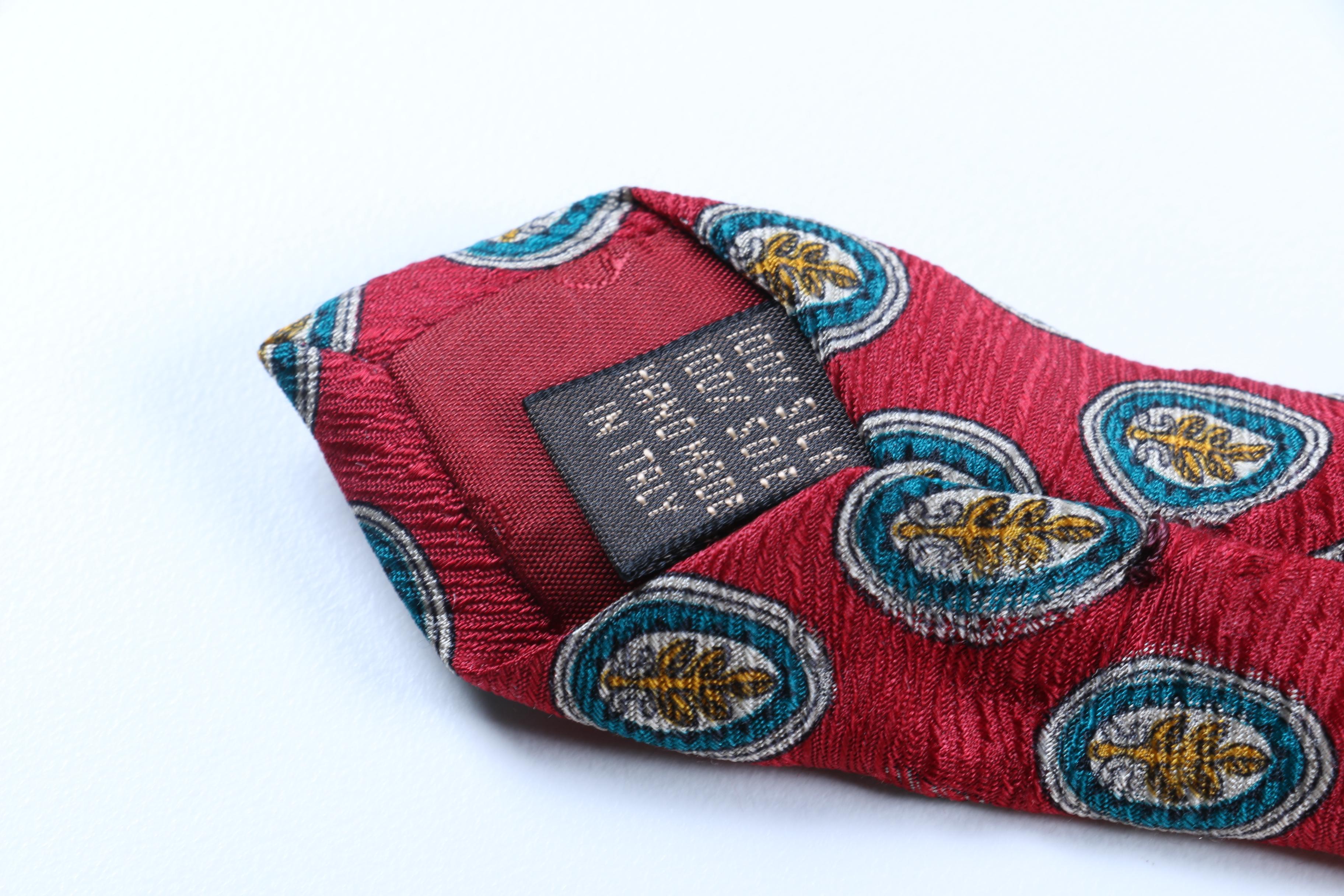 Designer Silk Neckties Including Valentino