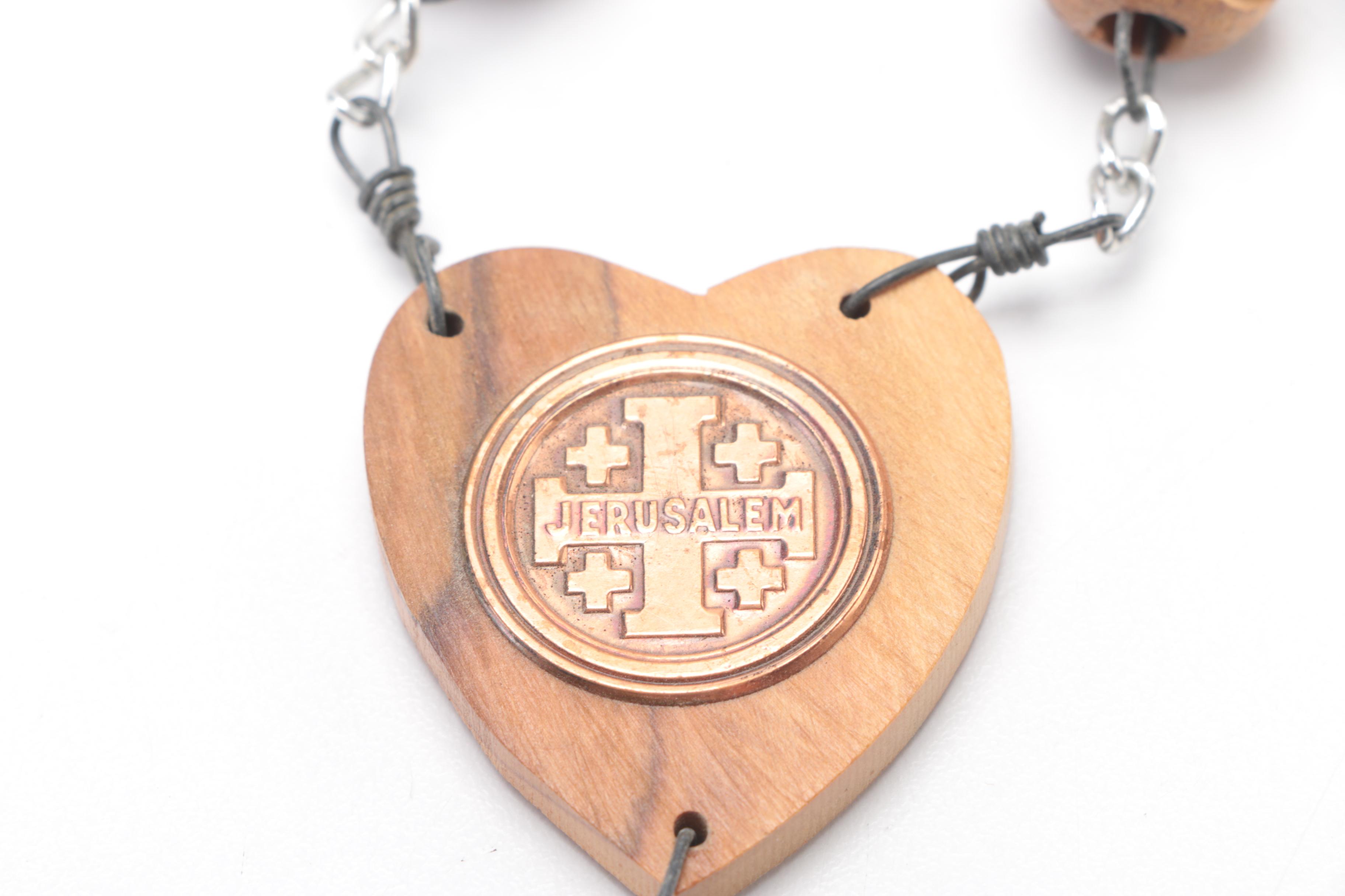 Christian Religious Figures and Rosary