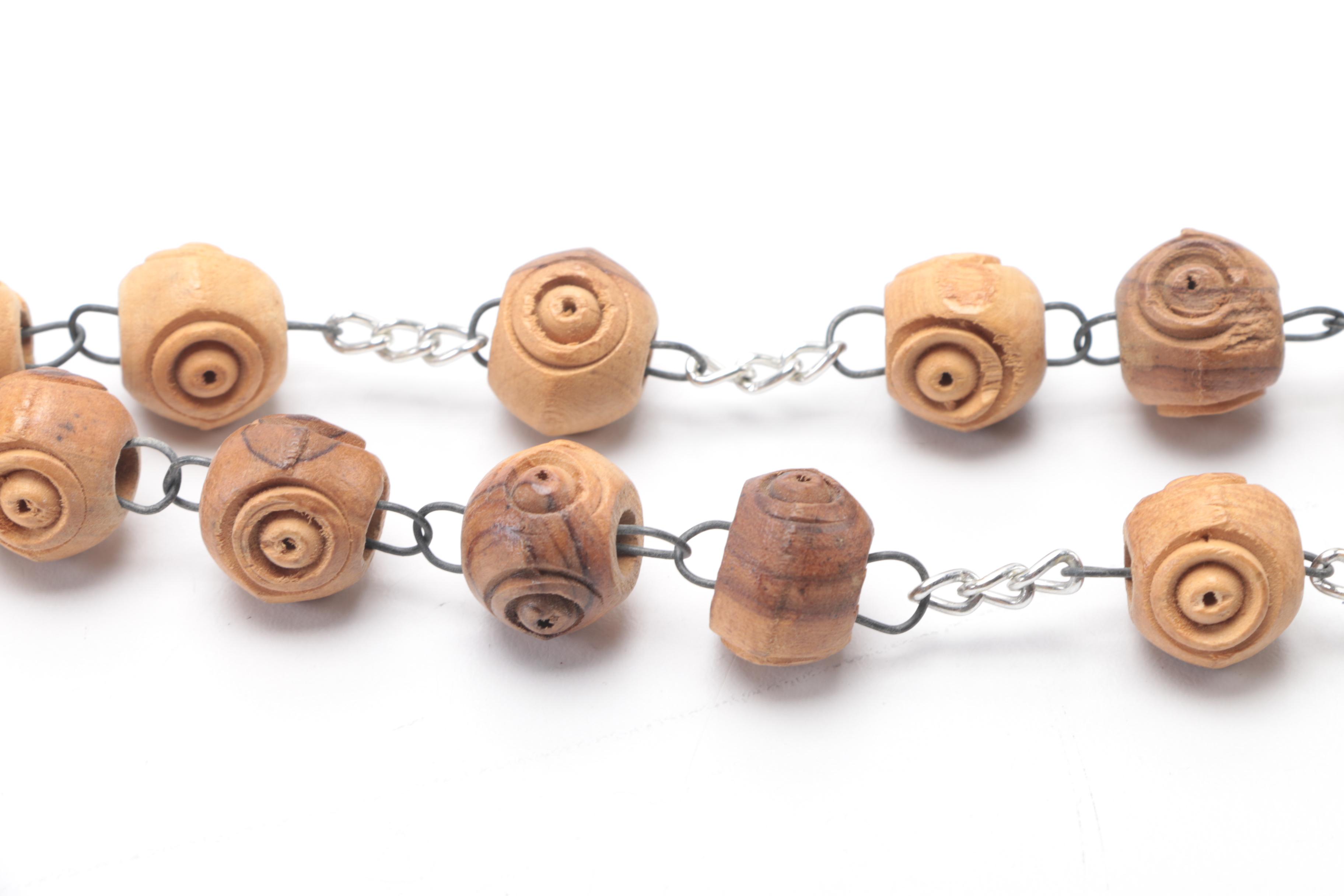 Christian Religious Figures and Rosary