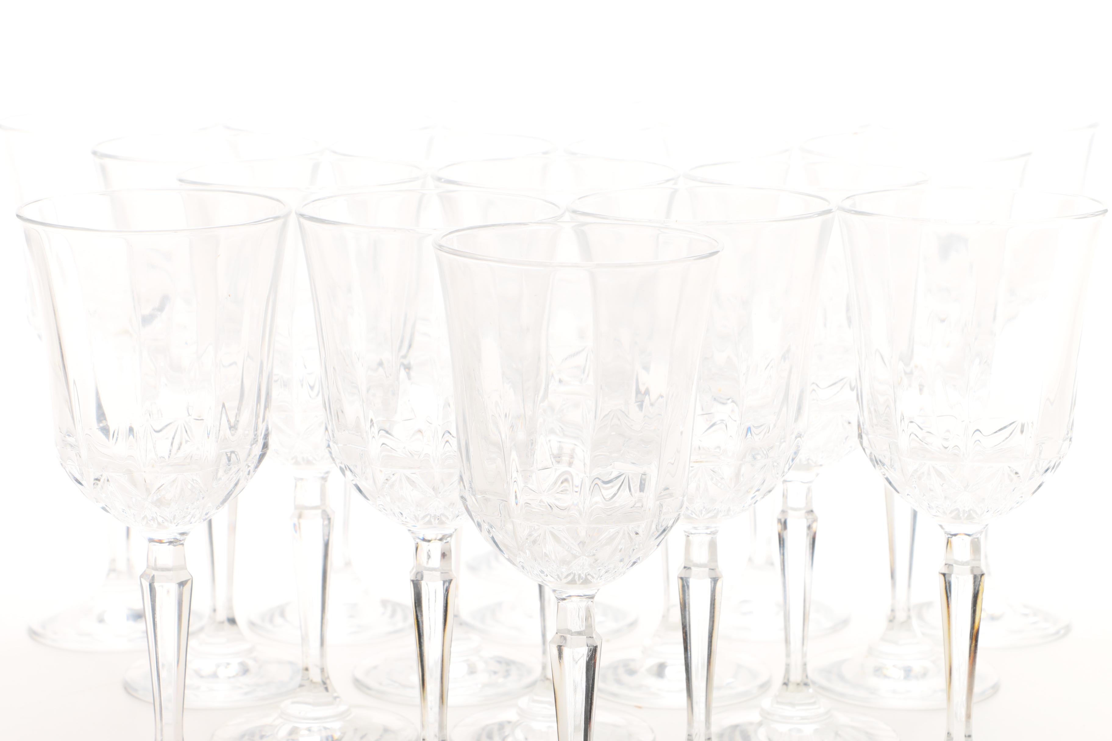 DePlomb Crystal Wine Glasses