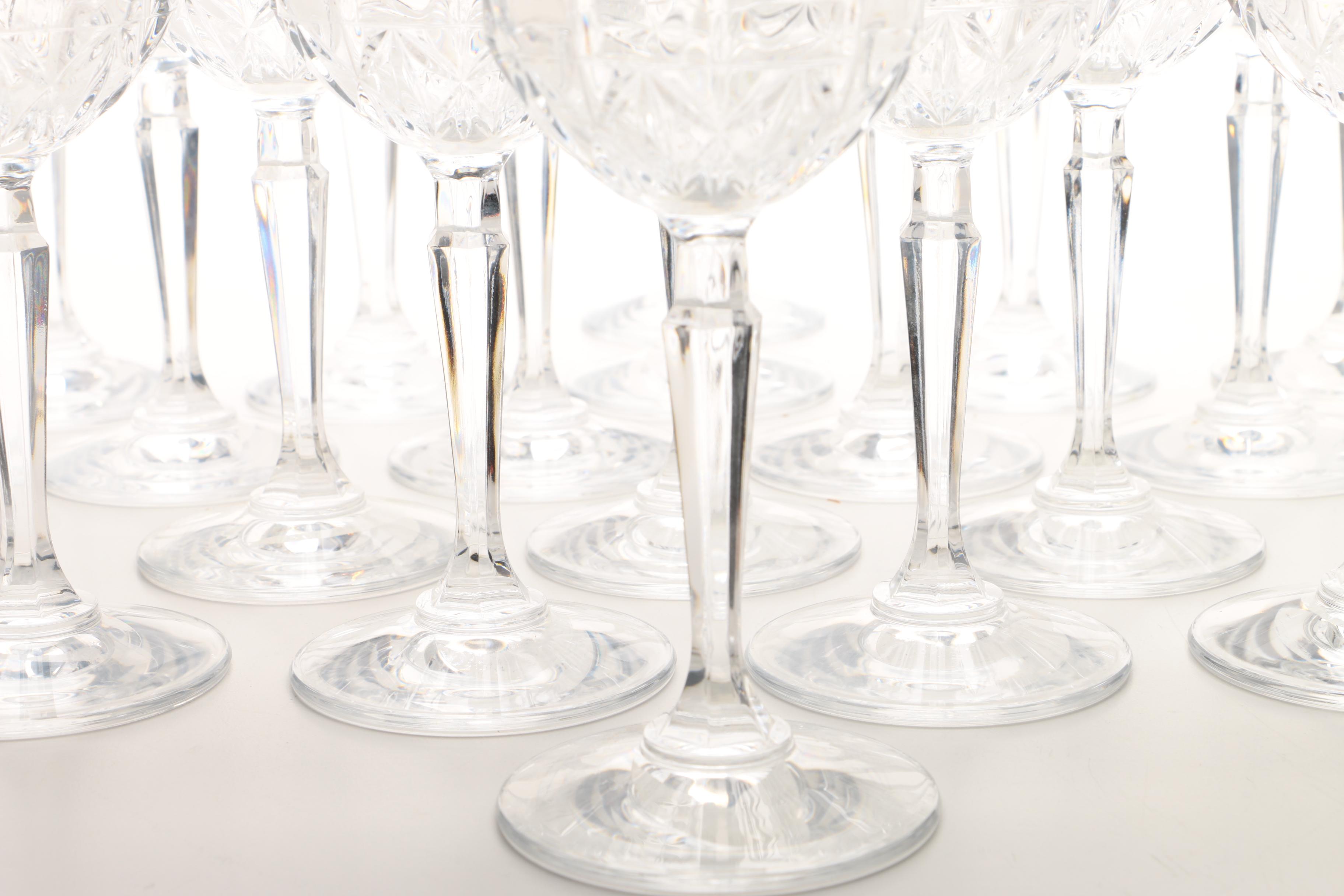 DePlomb Crystal Wine Glasses