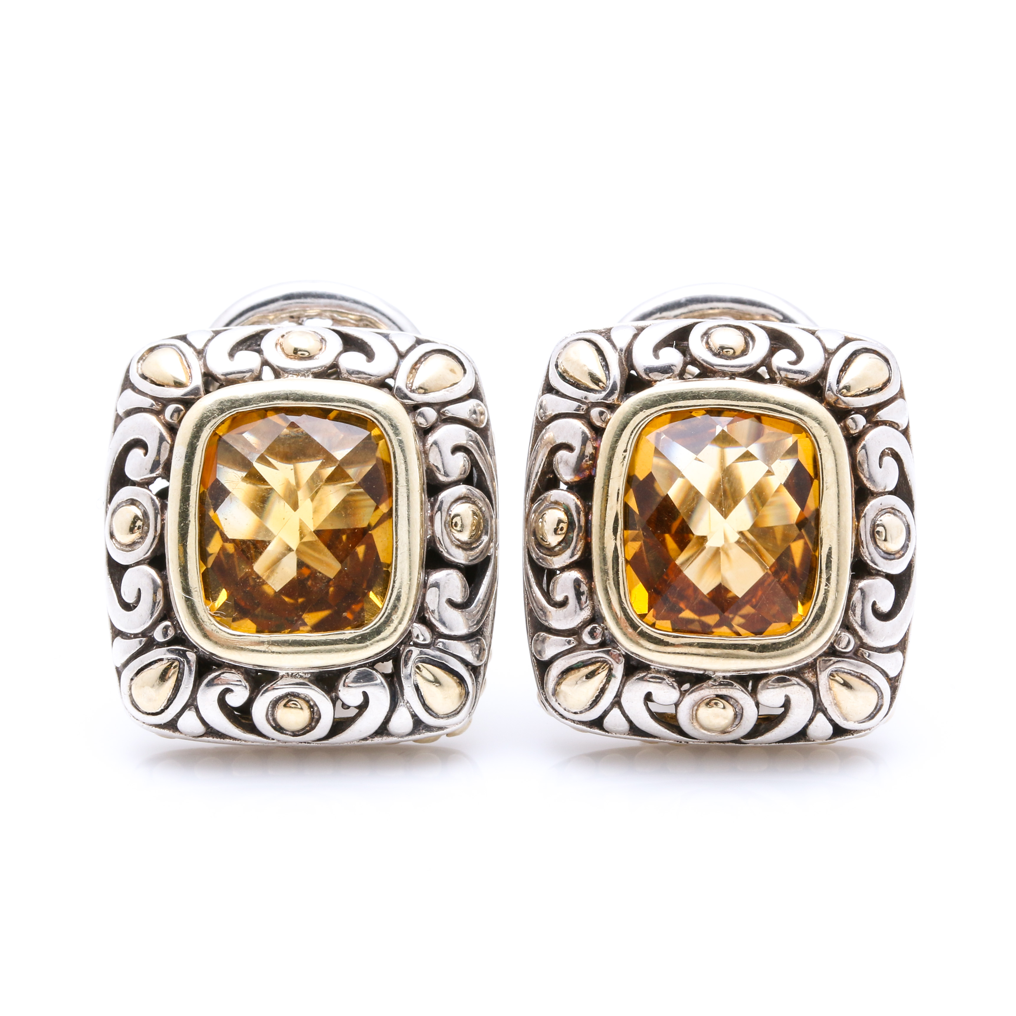 希少　John Weever - E.A.J. Honigmann John Hardy Essential Stud Earring, Gold, Sterling Silver