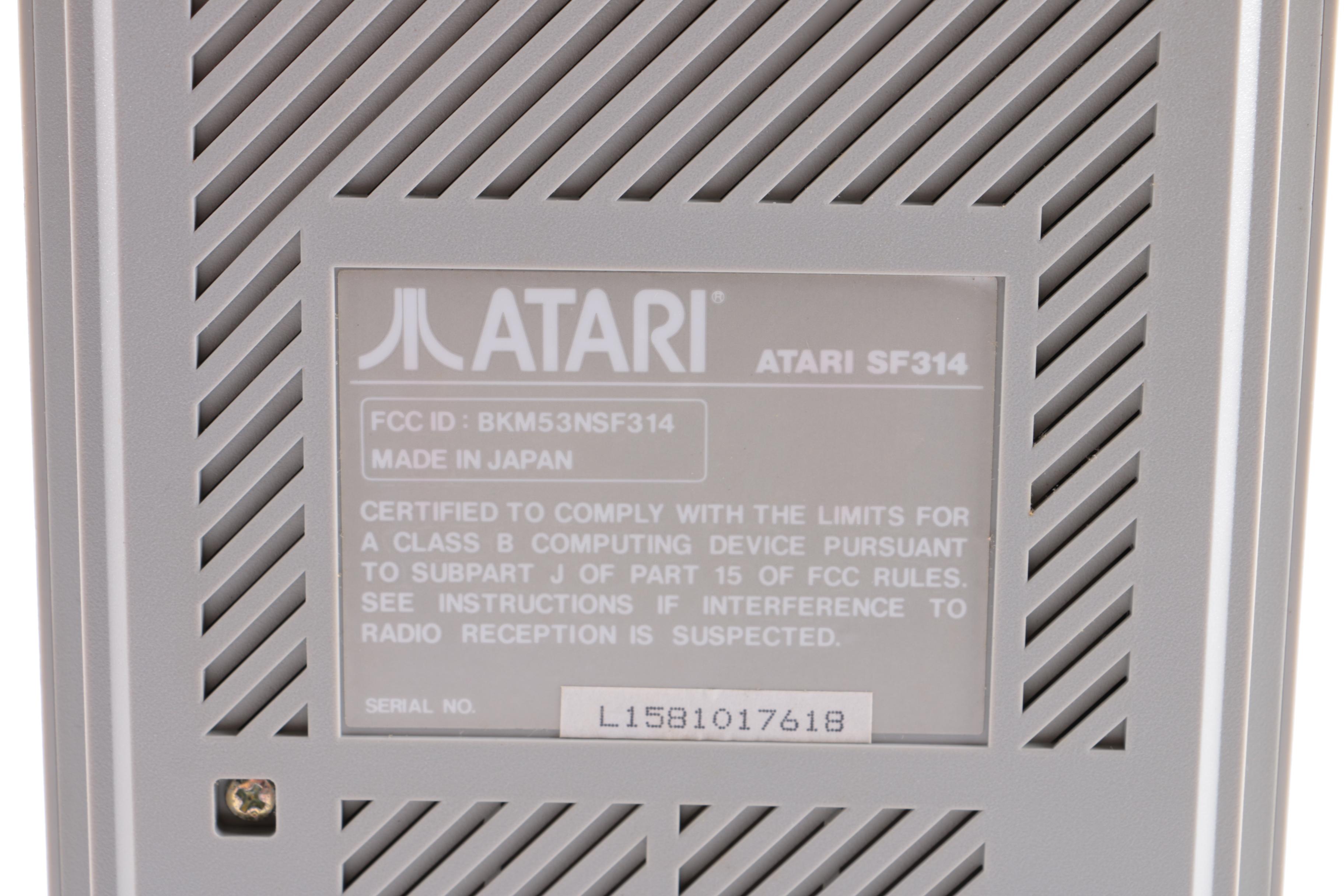 Atari 520ST with Monitor, Manuals, and Other Accessories