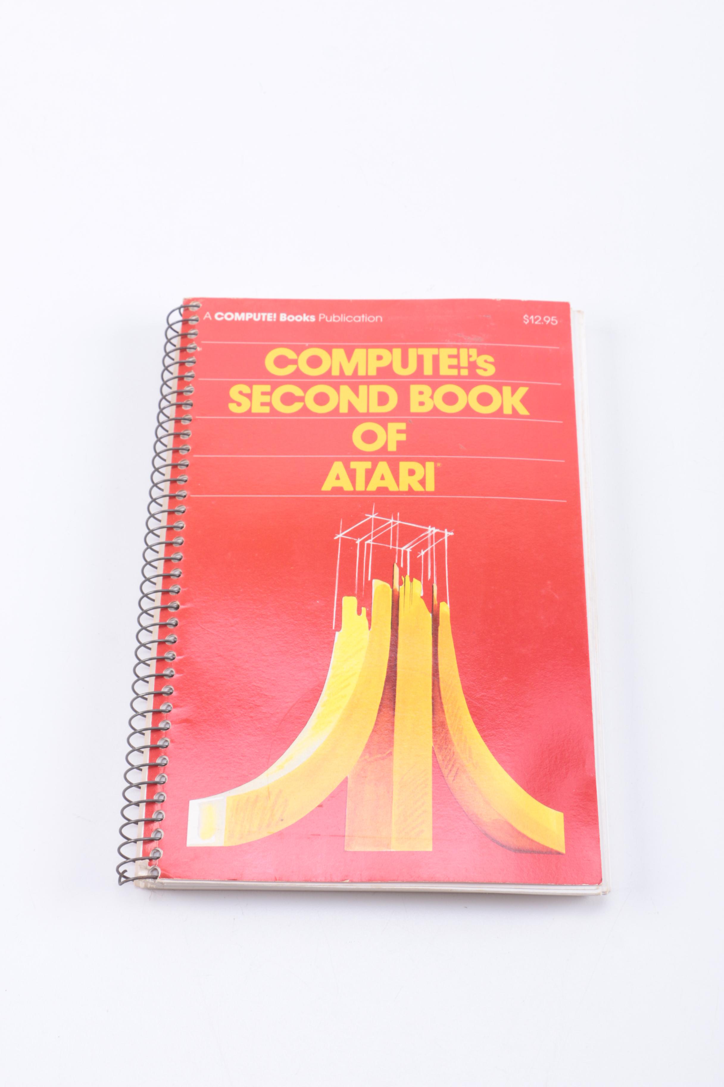 Atari 520ST with Monitor, Manuals, and Other Accessories