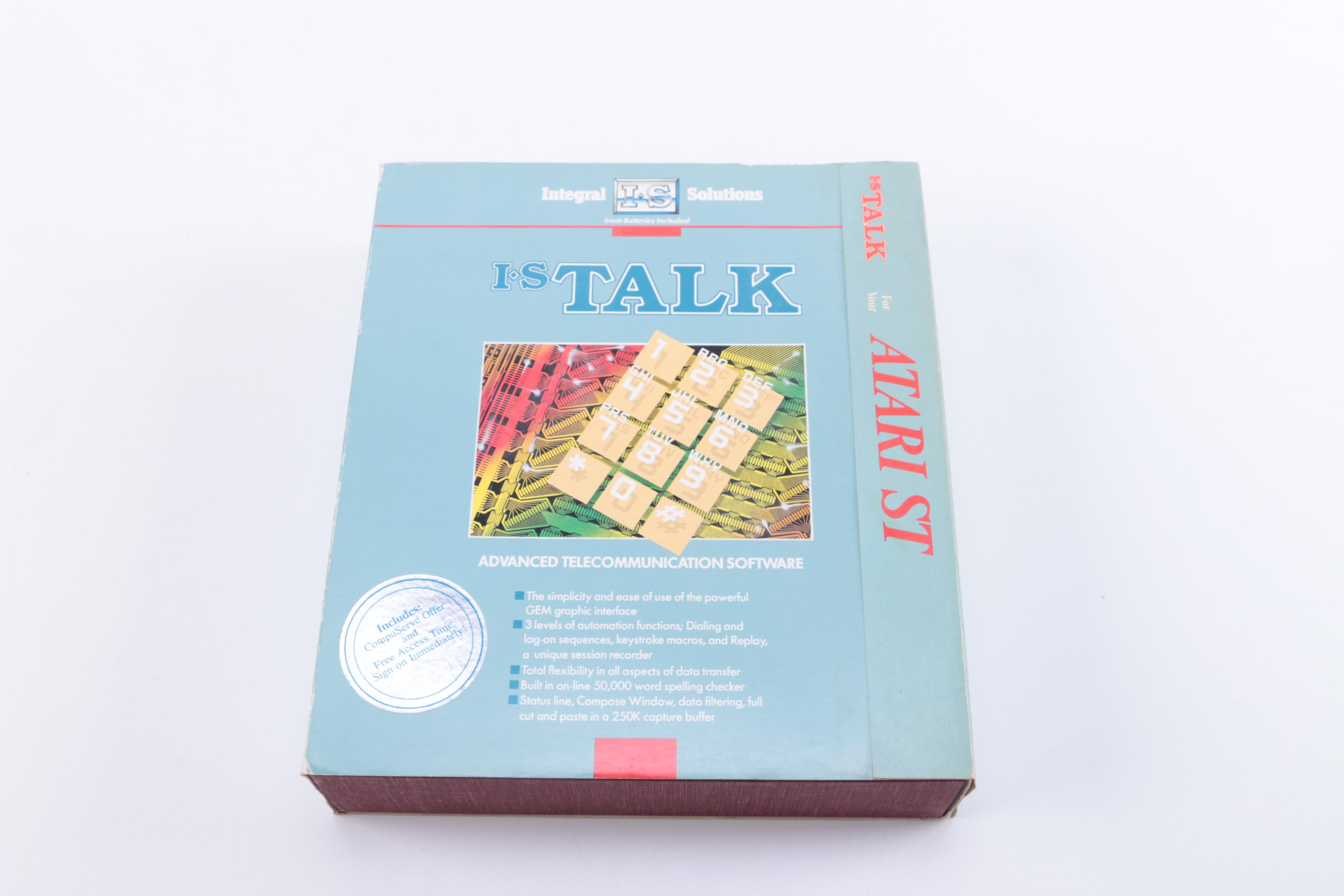 Atari 520ST with Monitor, Manuals, and Other Accessories