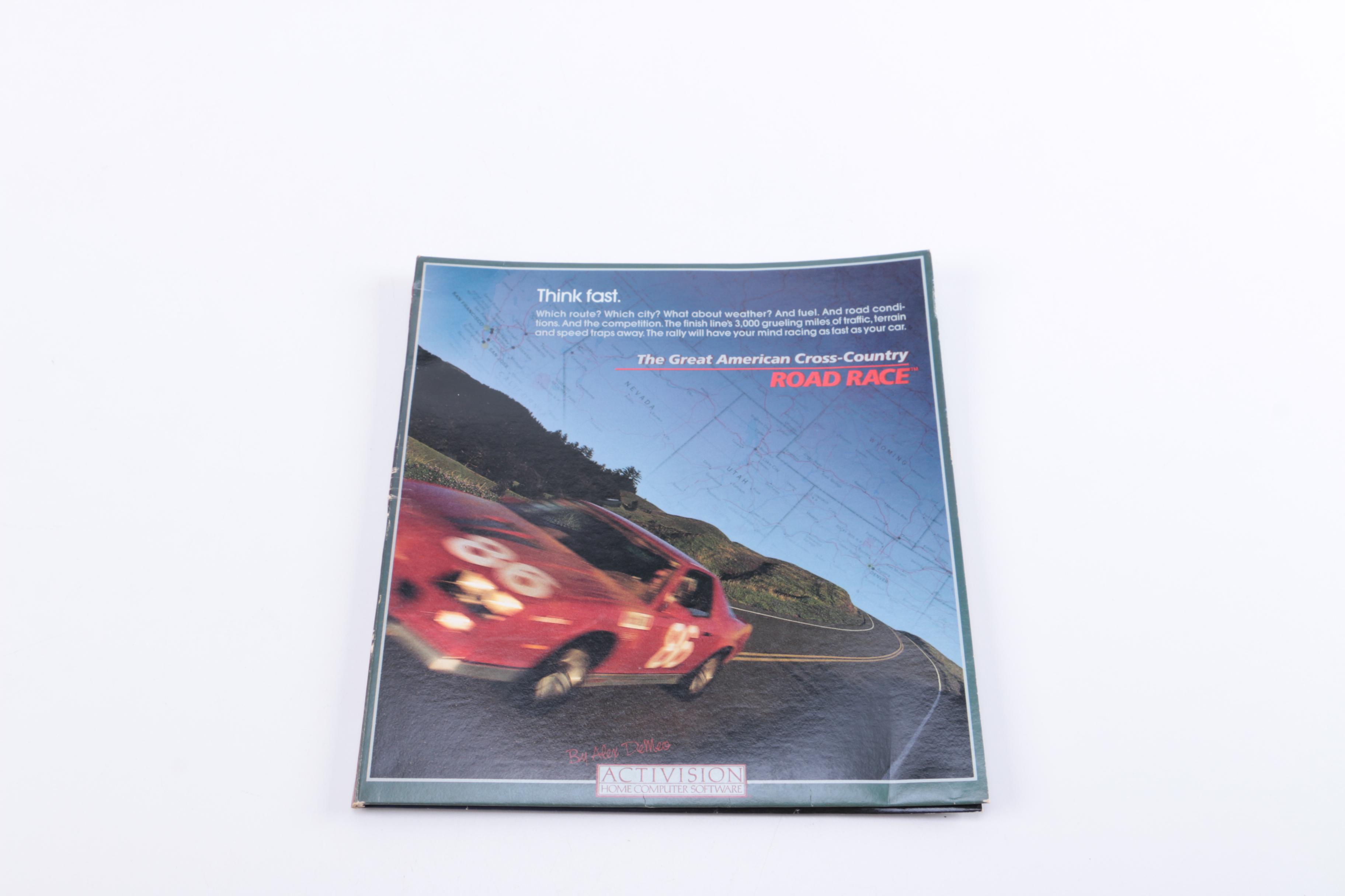 Atari 520ST with Monitor, Manuals, and Other Accessories