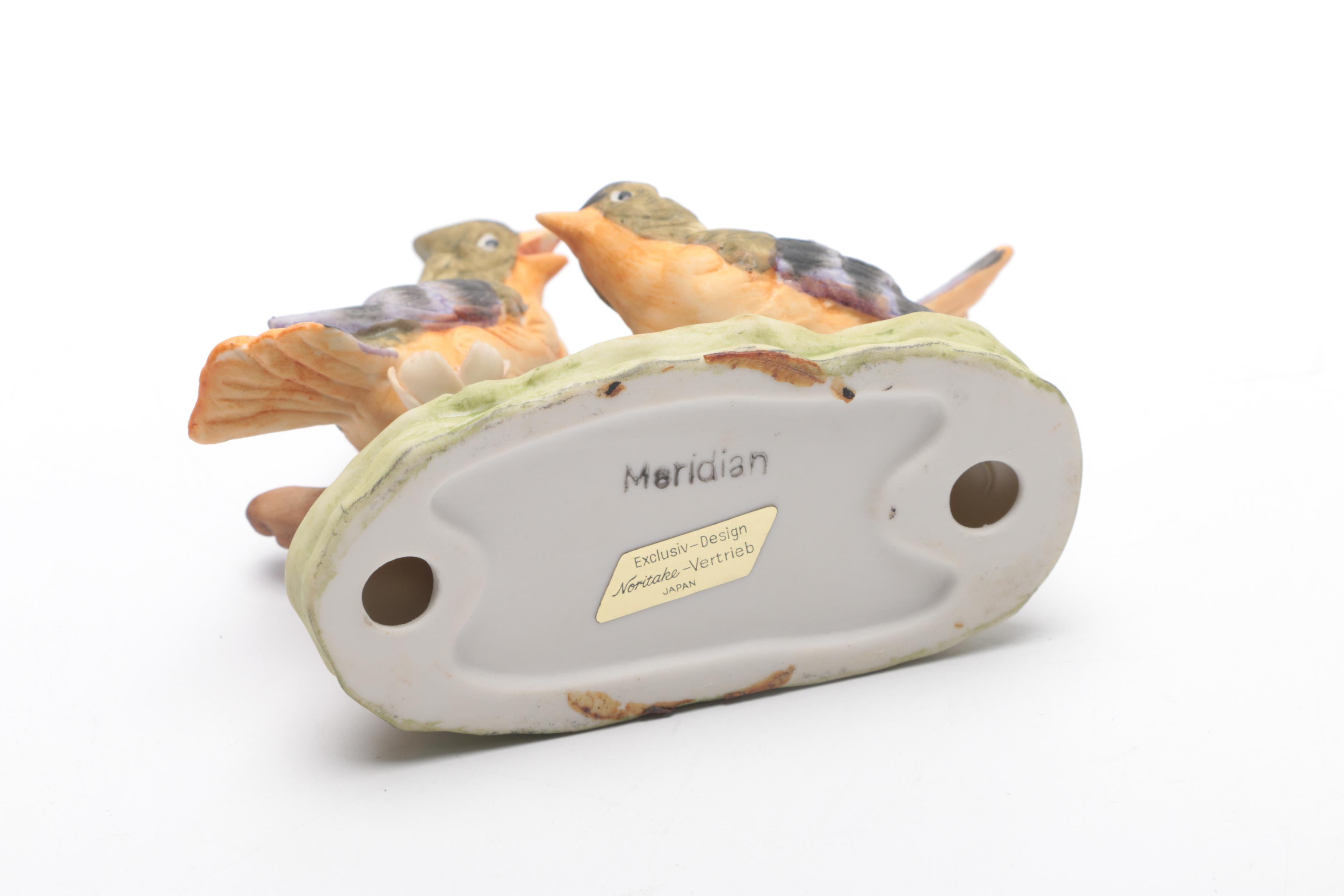 Meridian Noritake Bird Figurine