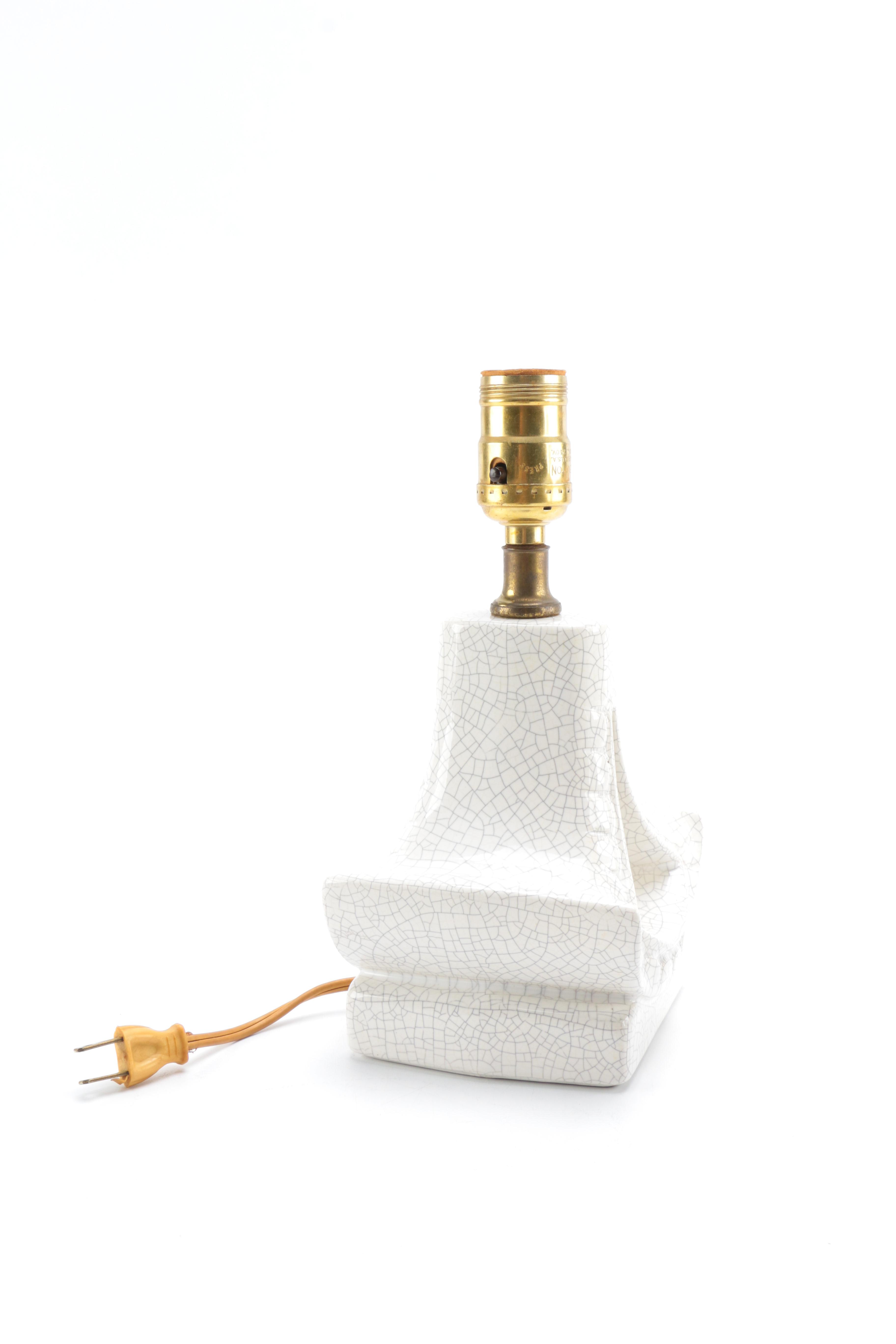 Pair of Mid-Century Vintage Ceramic Lamps