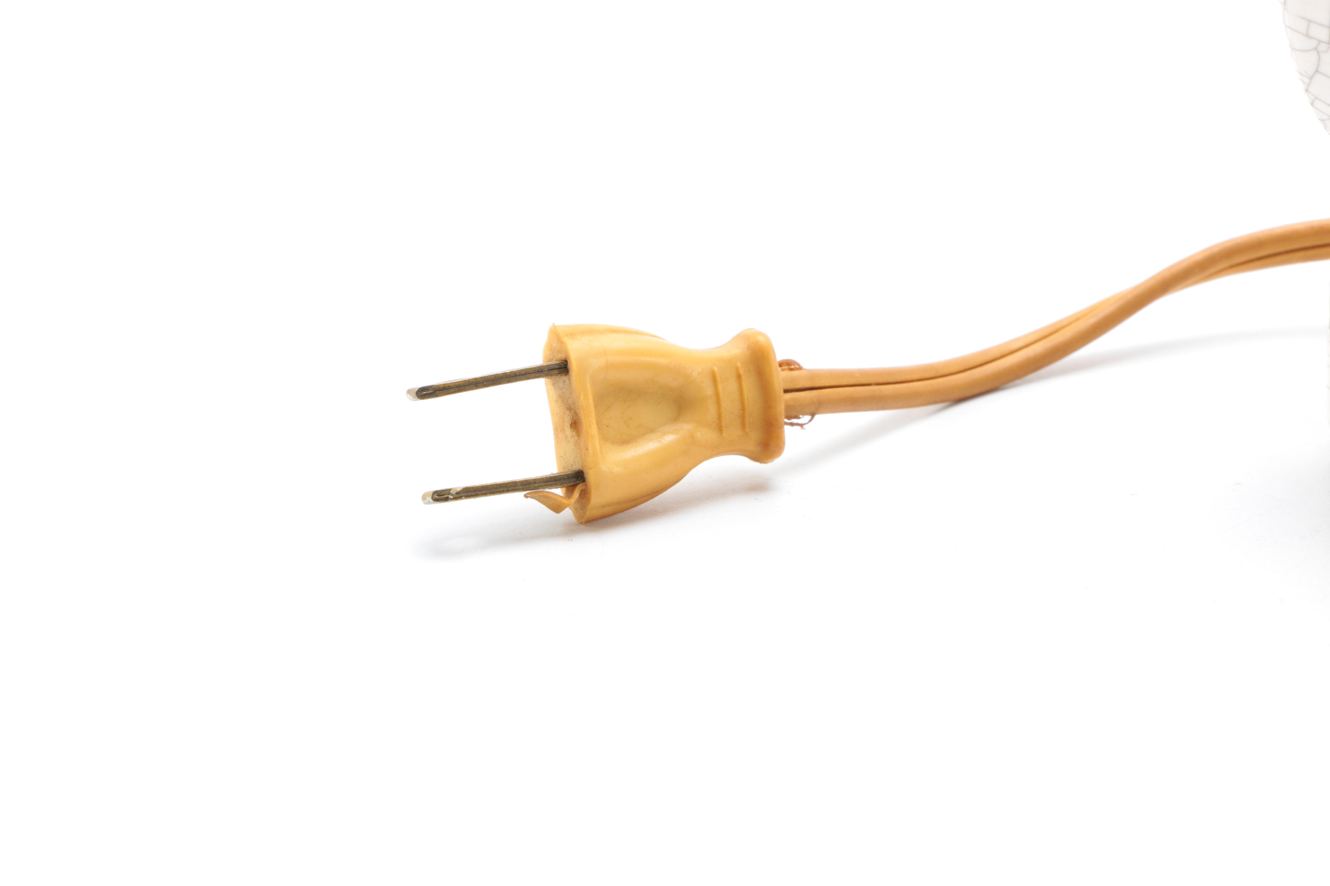 Pair of Mid-Century Vintage Ceramic Lamps