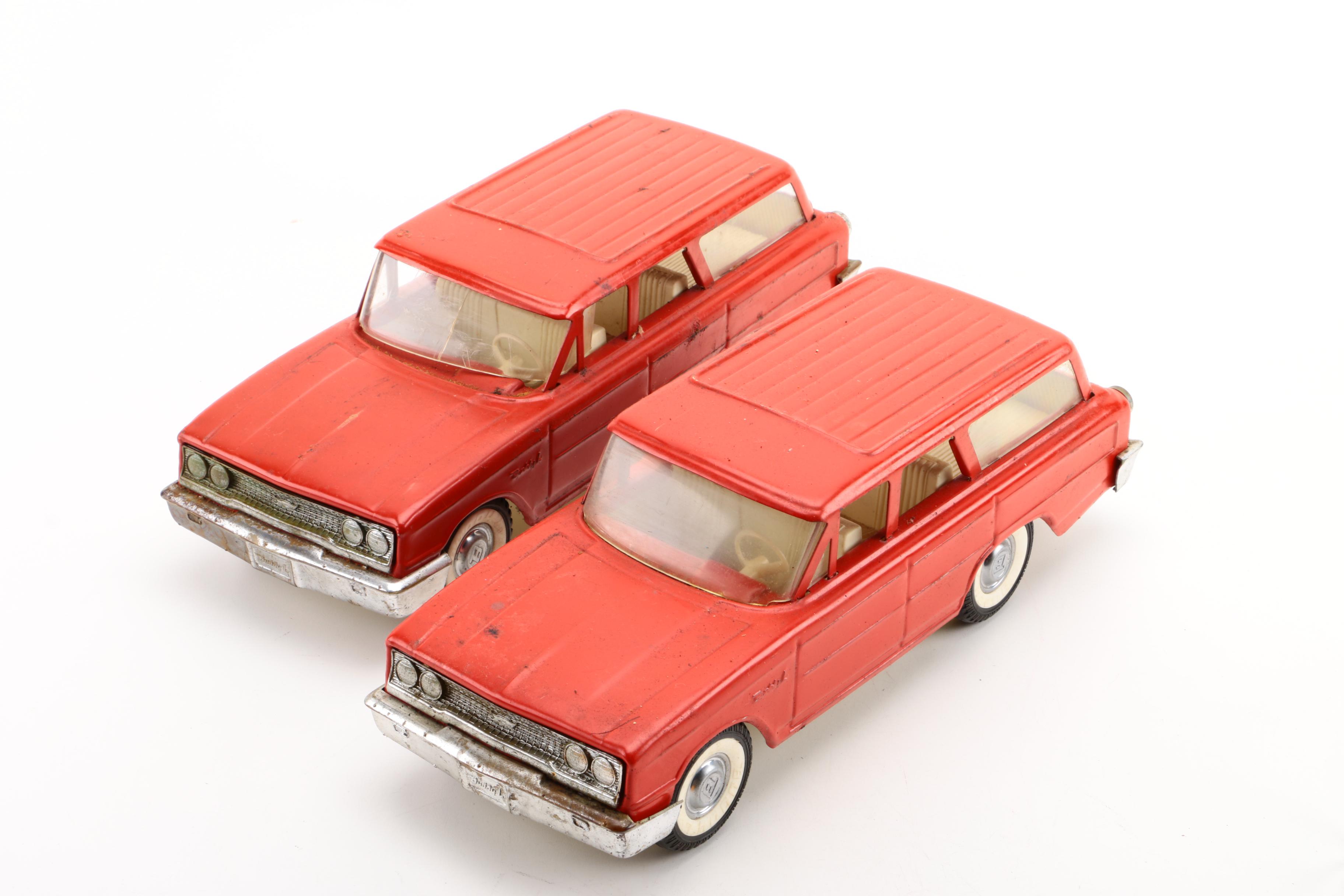 Assorted Vintage Die-Cast Toys